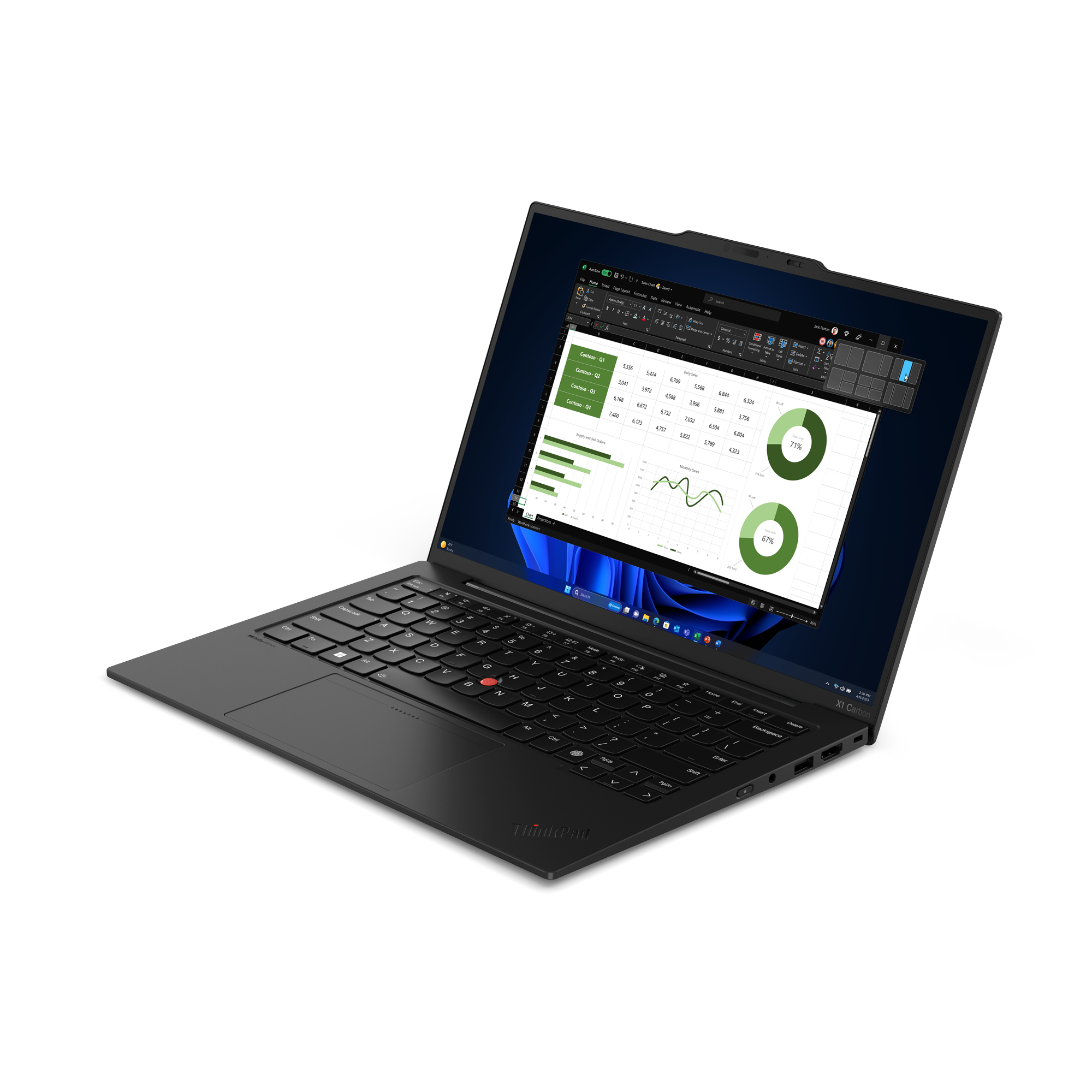Lenovo ThinkPad X-Serie | X1 Carbon G12 | 14.0" WUXGA | Ultra 5 125U | 16GB RAM | 512GB SSD | Win 11 Pro