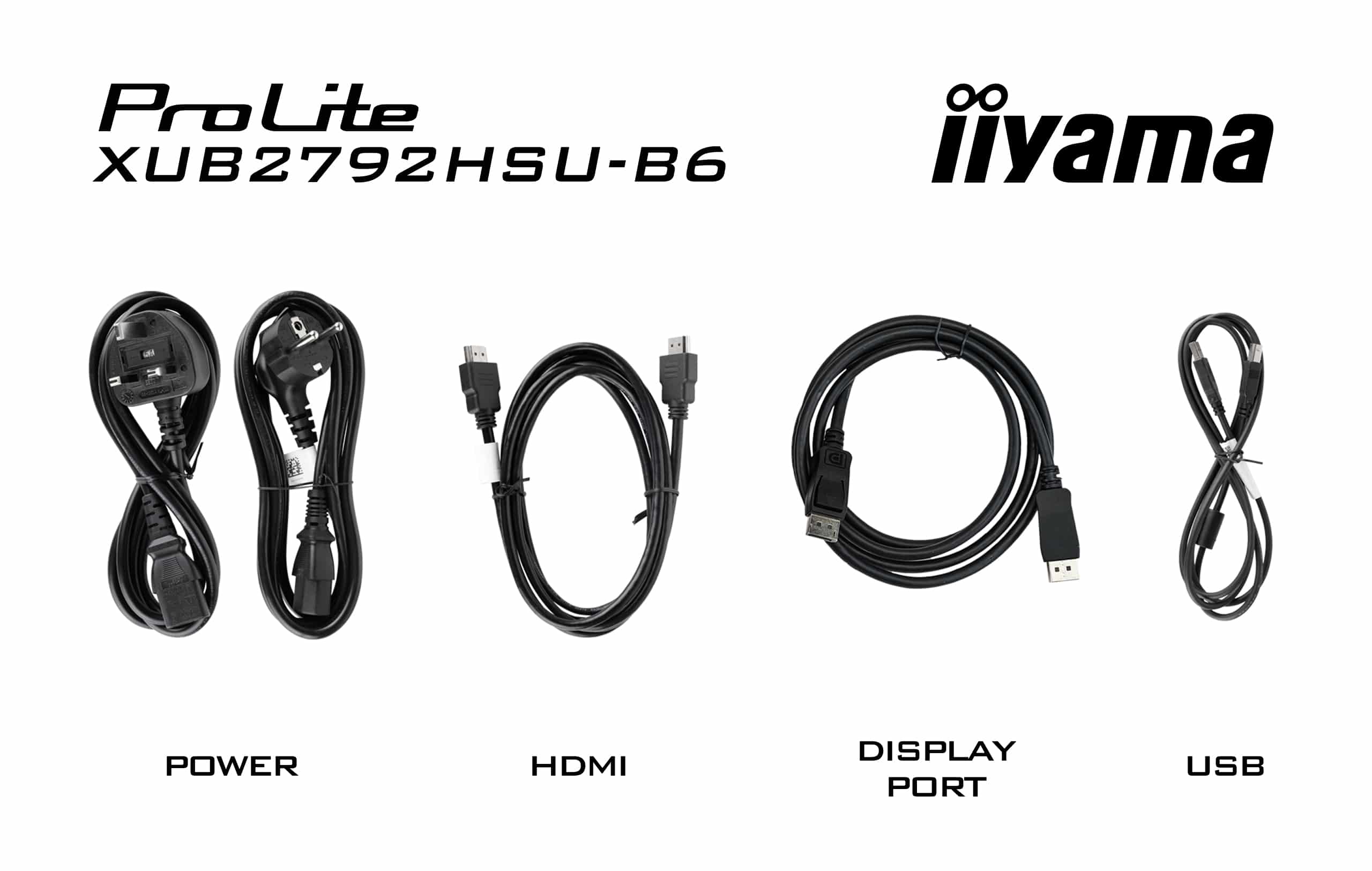 Iiyama ProLite XUB2792HSU-B6 | 27" Monitor mit IPS-Panel-Technologie, 100Hz Bildwiederholrate und einem 150 mm höhenverstellbaren Standfuß