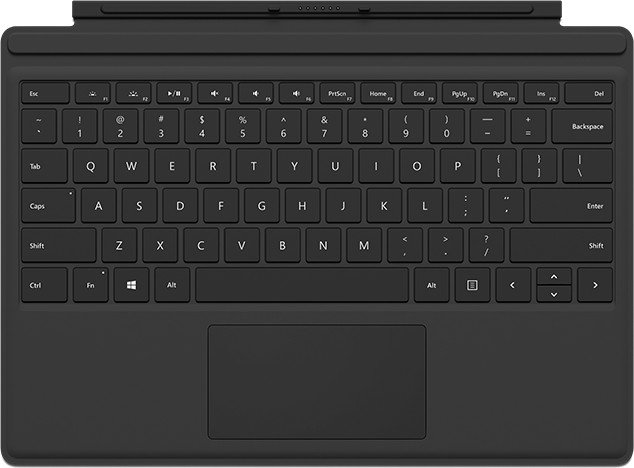Microsoft Surface Pro 4 Keyboard | Schwarz
