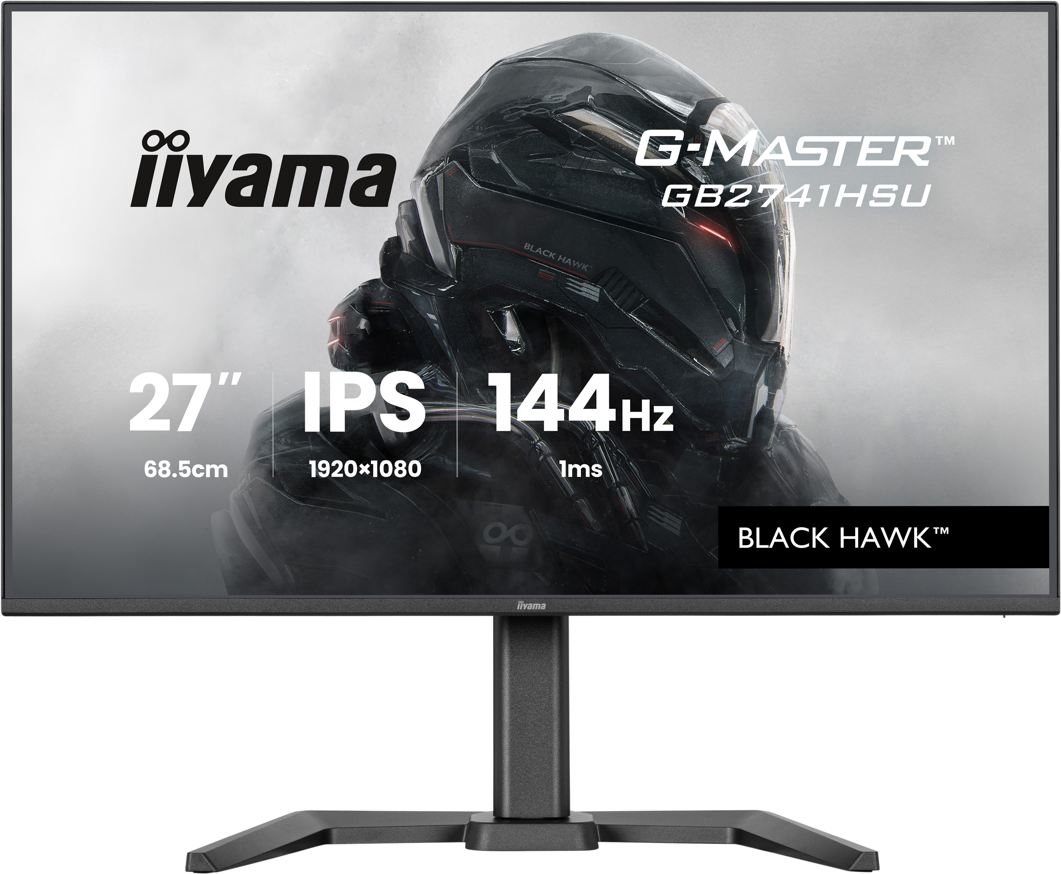 Iiyama G-MASTER GB2741HSU-B1 | 27" Gaming Monitor IPS 144Hz 1ms MPRT FreeSync Black Tuner