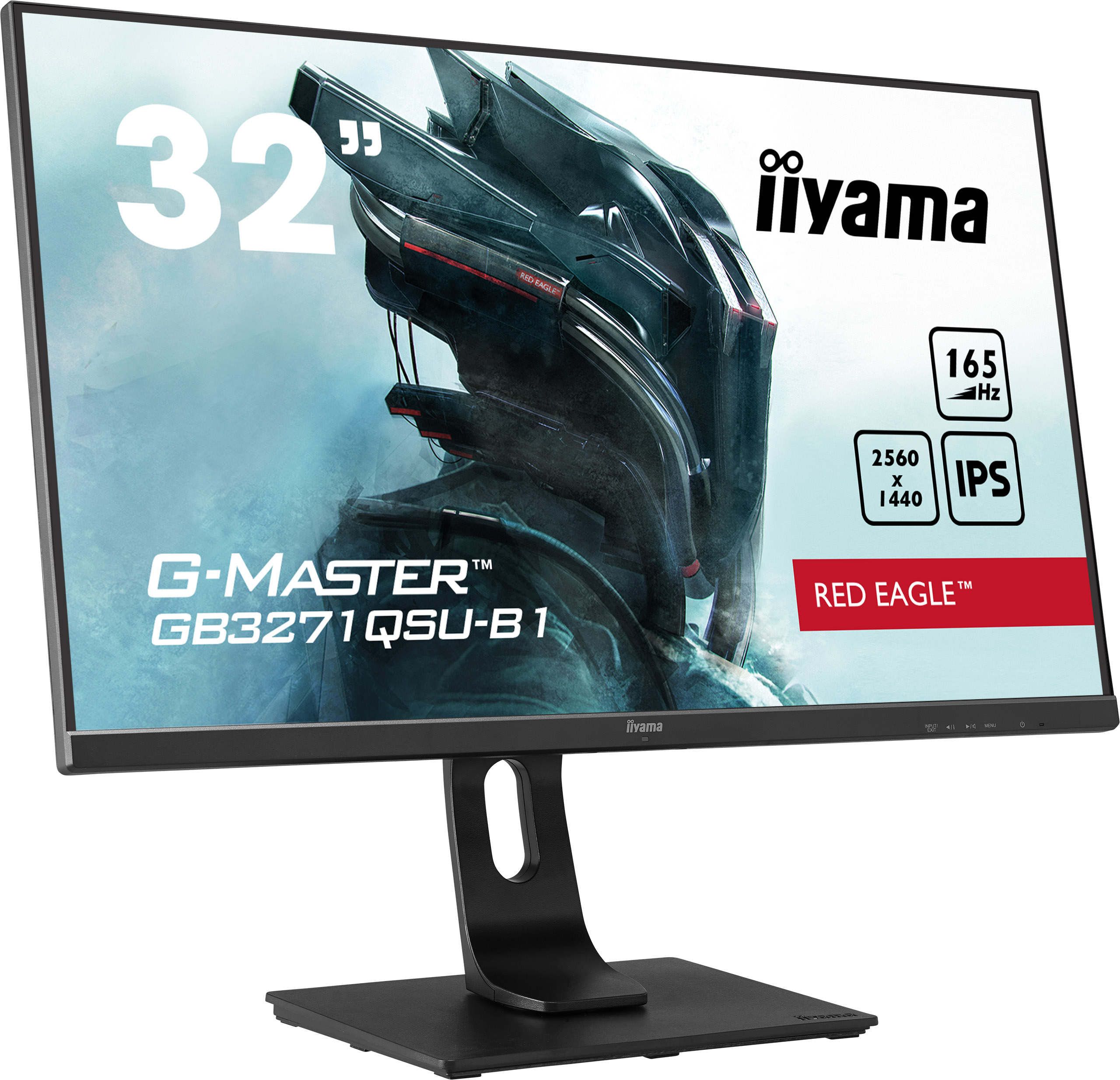 Iiyama G-MASTER GB3271QSU-B1 RED EAGLE | 31,5" | 165Hz | WQHD- Gaming Monitor