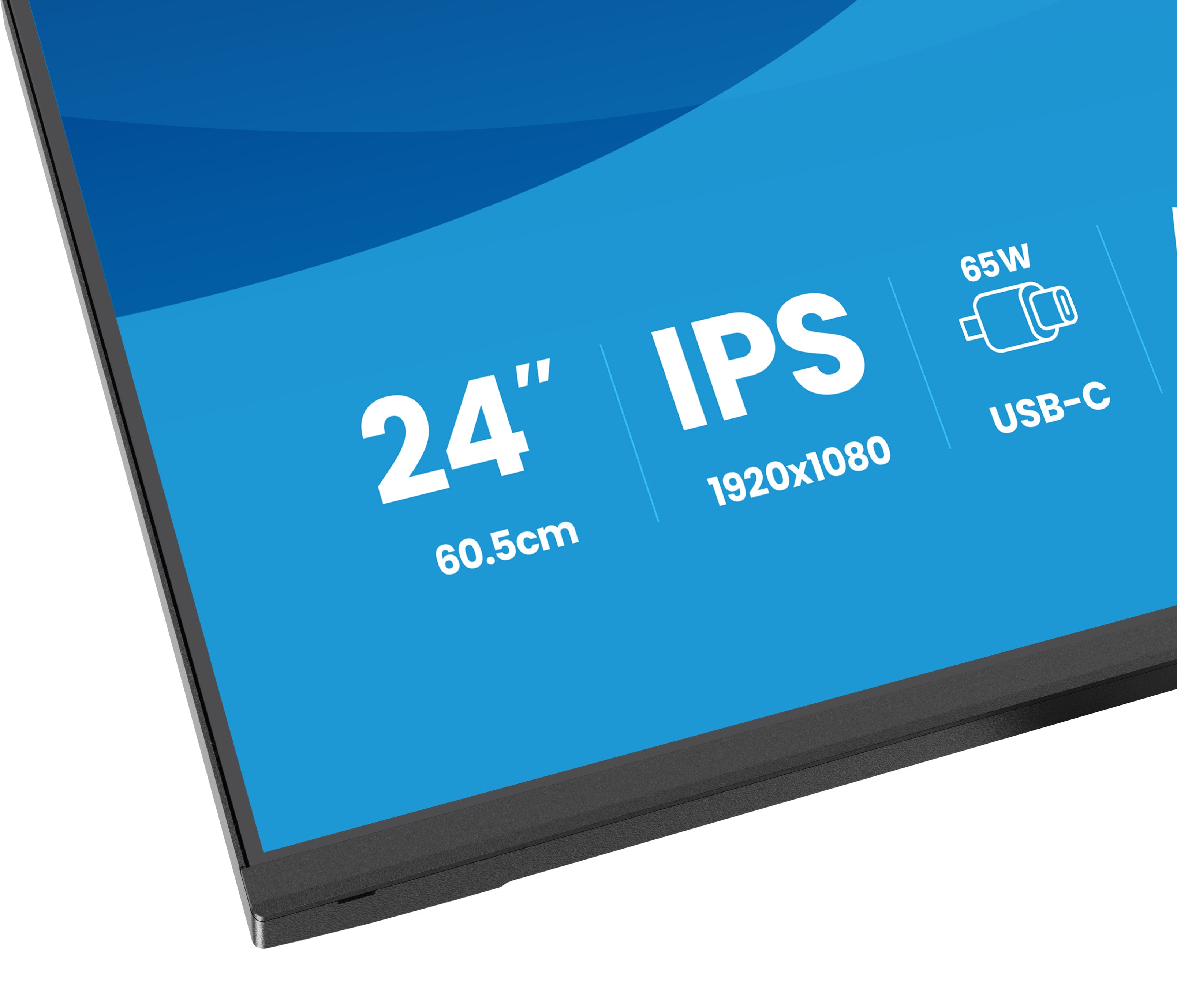 iiyama ProLite XB2497HSN-B1 | 24" IPS Monitor Full HD 100Hz USB-C Docking LAN ergonomisch