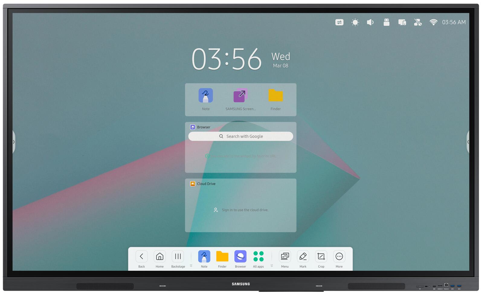 Samsung WA65C | 65" | interaktives Whiteboard inkl. Android Samsung WA65C | 65" | interaktives Whiteboard inkl. Android