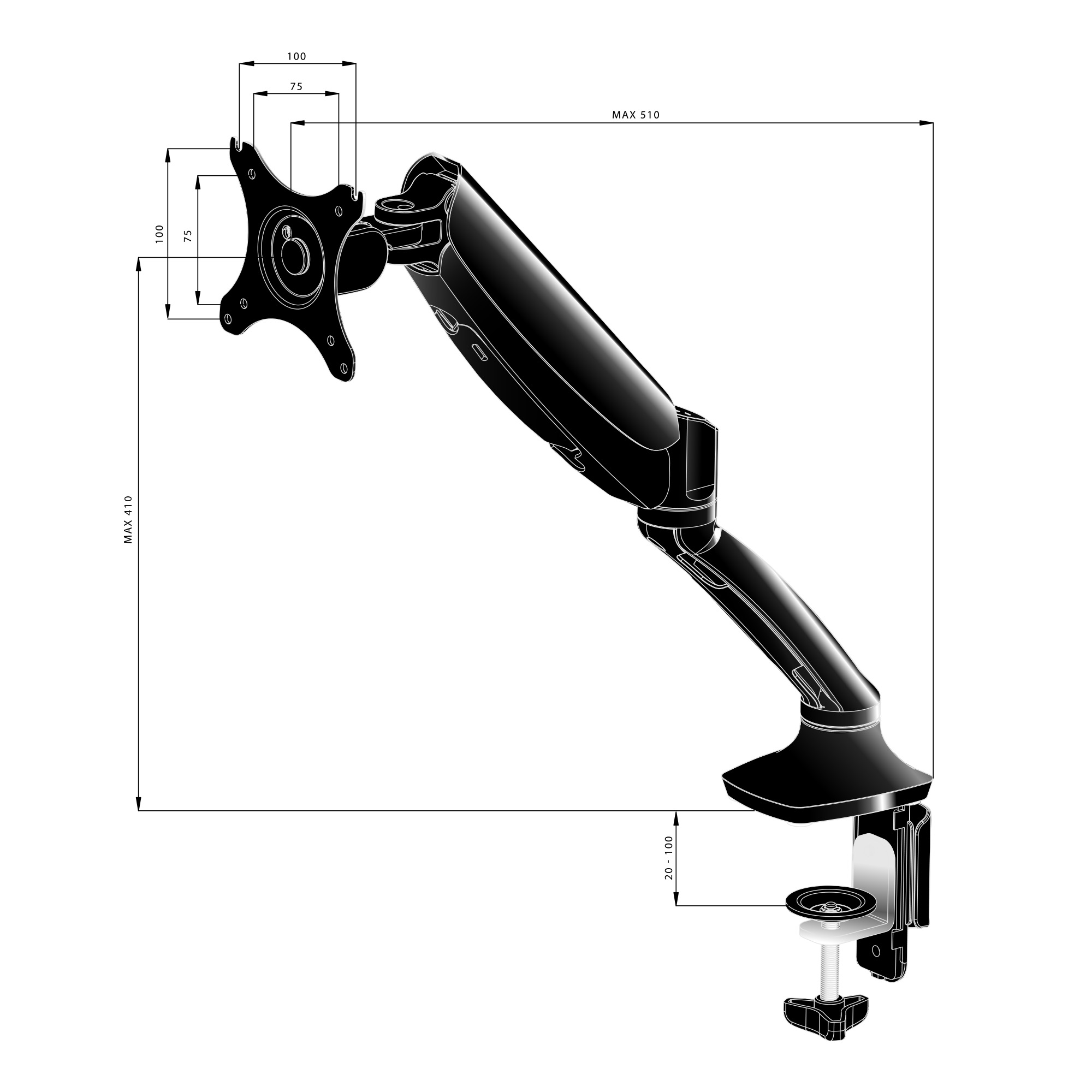 Iiyama DS3001C-B1 | 10" - 27" Iiyama DS3001C-B1 | 10" - 27"
