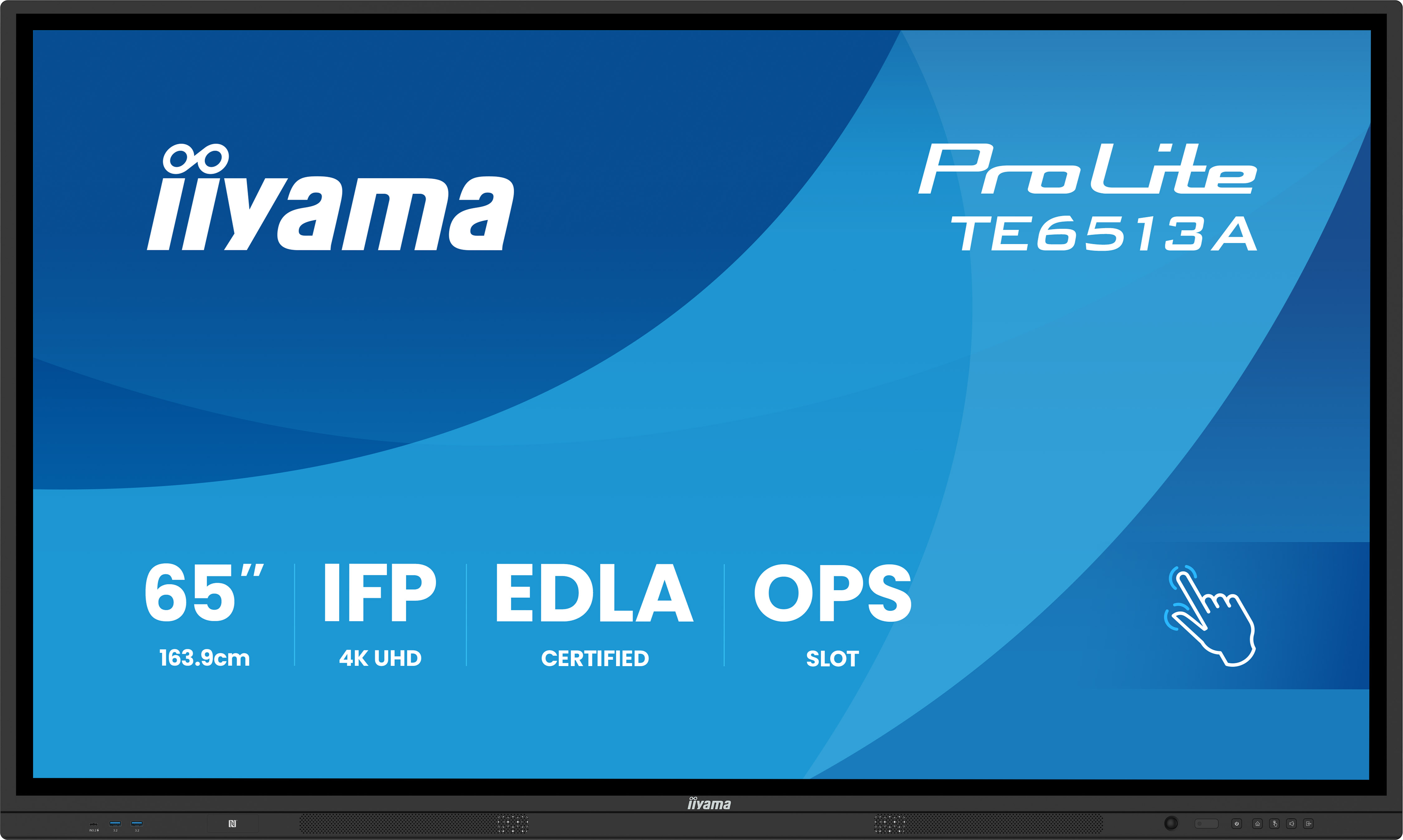 Iiyama ProLite TE6513A-B2AG | 65" Whiteboard Display