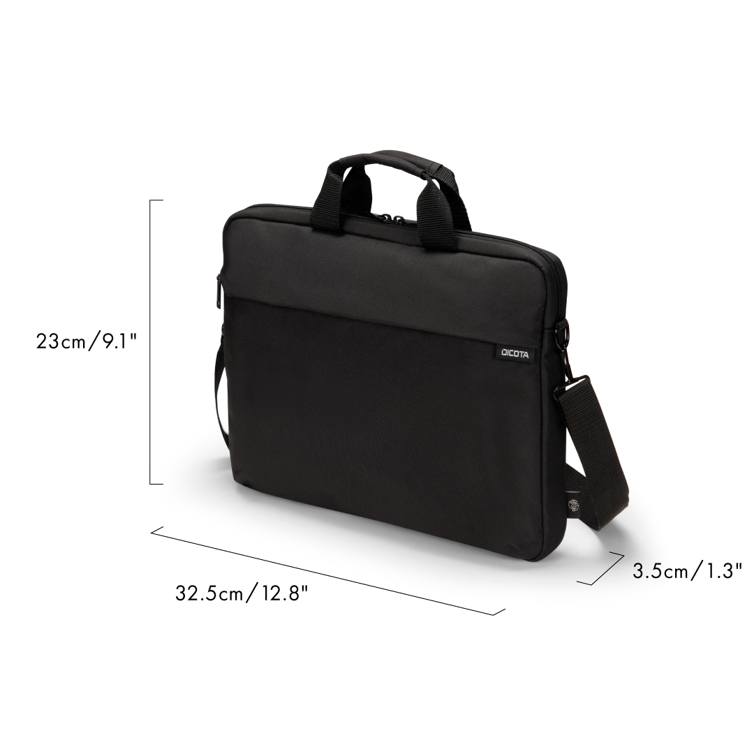 DICOTA ONE Slim - Notebook-Tasche - 31.8 cm - 10" - 12.5" - Schwarz