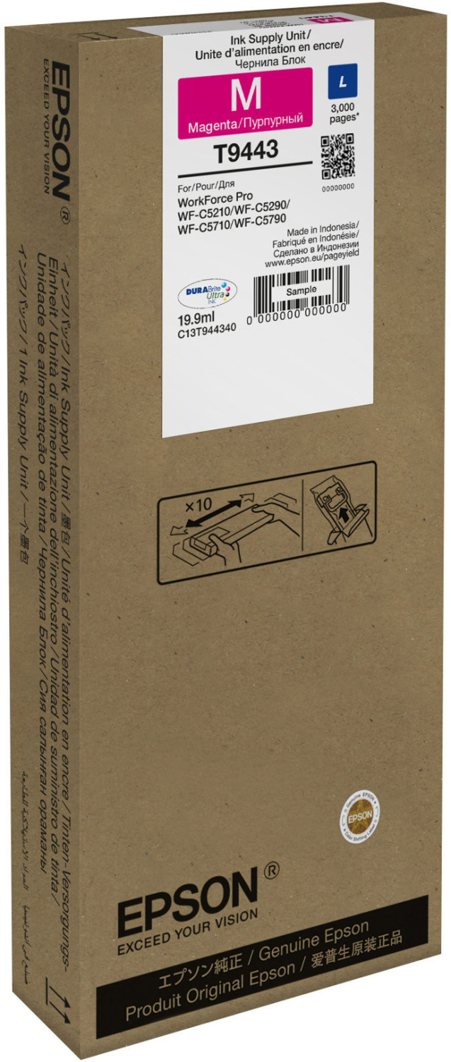 Epson C13T944340 L | Magenta | 3.000 Seiten | Tinte 
