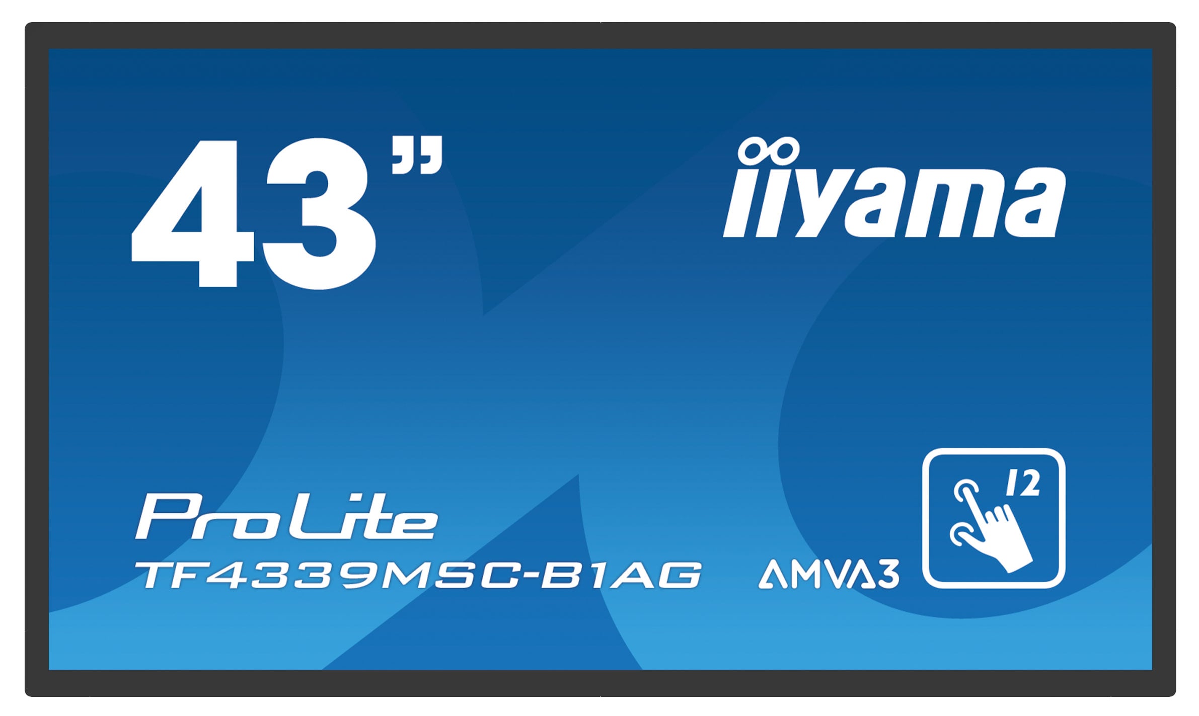 Iiyama ProLite TF4339MSC-B1AG | 43" (108cm) | Multi-Touch-Display