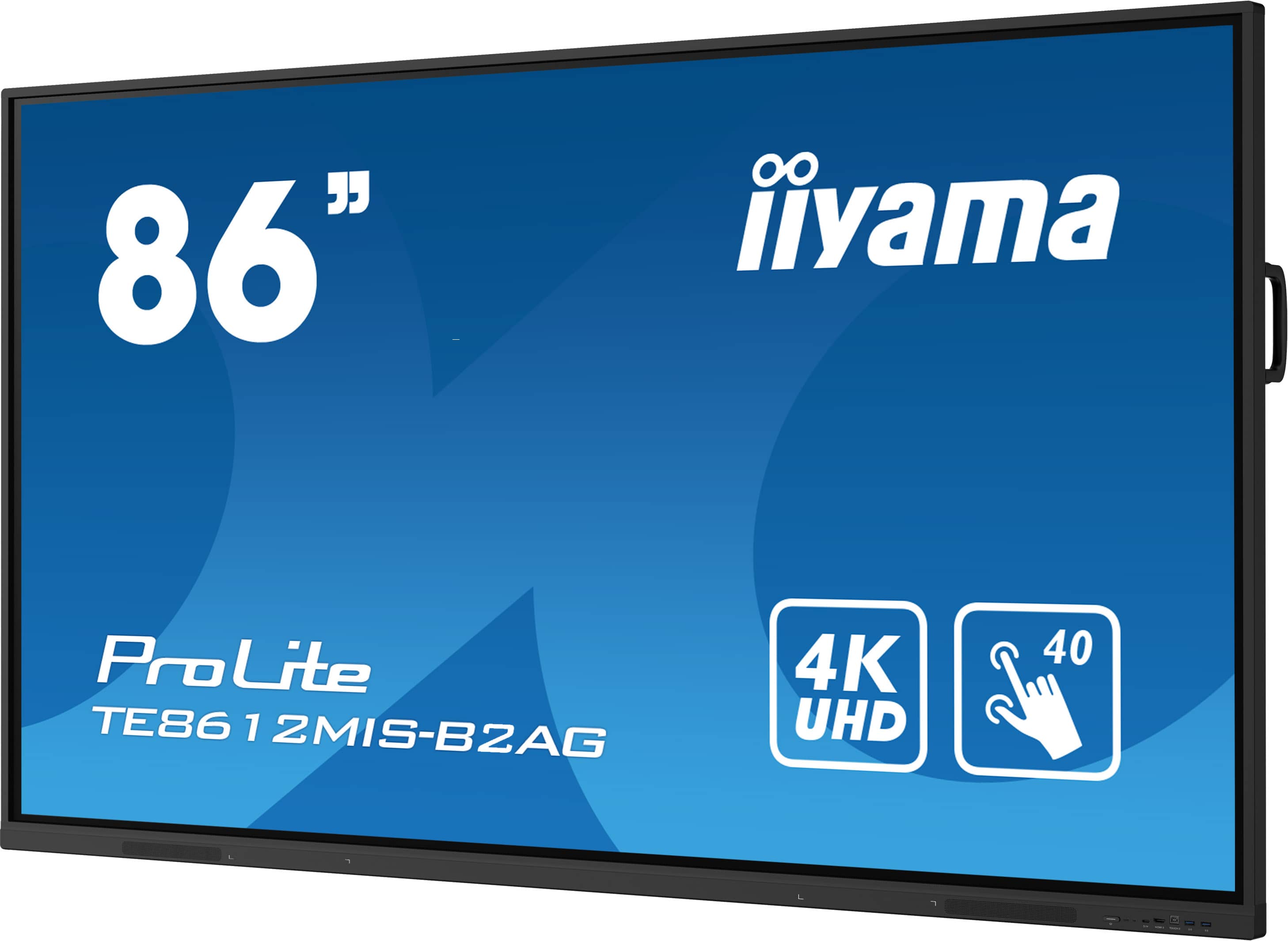 Iiyama ProLite TE8612MIS-B2AG | Interaktives 86" LCD Touchscreen-Display + Liftsystem + Whiteboardflügel Iiyama ProLite TE8612MIS-B2AG | Interaktives 86" LCD Touchscreen-Display + Liftsystem + Whiteboardflügel