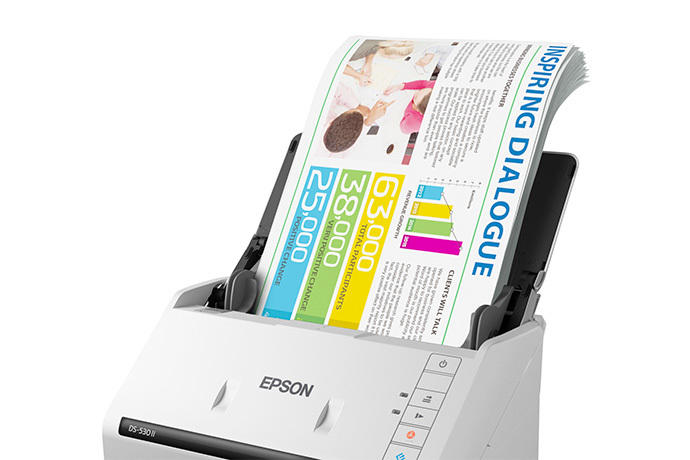 Epson Flachbettscanner WorkForce DS-530II