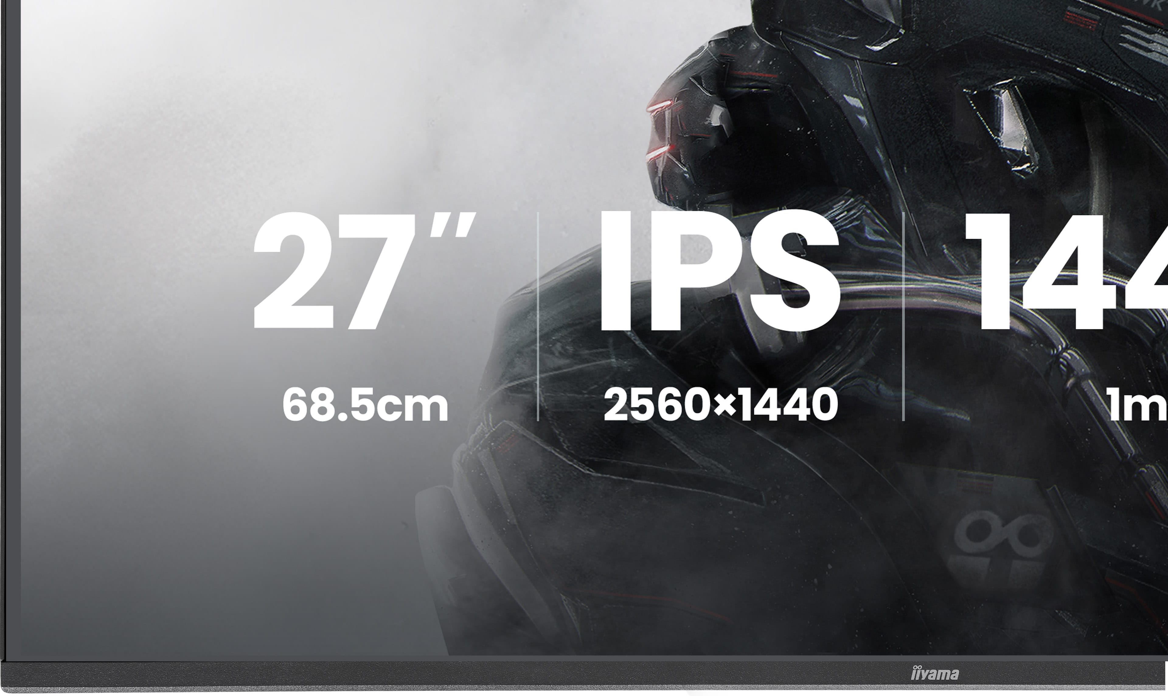 Iiyama G-MASTER GB2741QSU-B1 | 27" QHD Gaming Monitor mit 144 Hz und IPS-Panel
