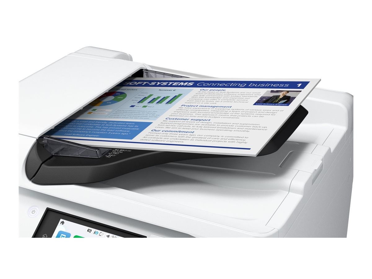 Epson Multifunktionsdrucker Tinte Farbe WorkForce Pro EM-C8101RDWF