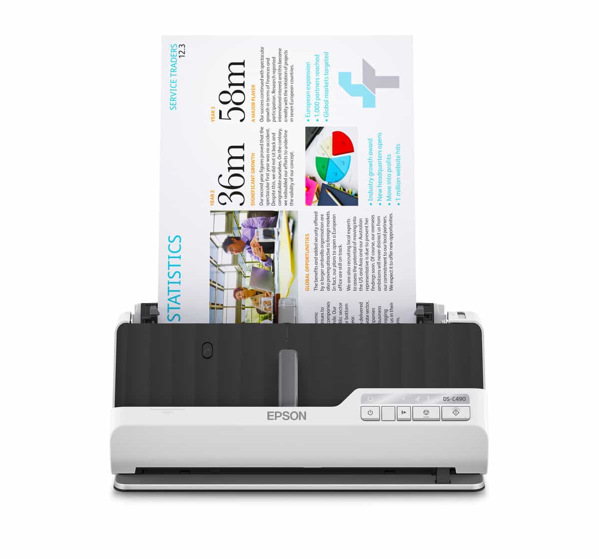  Epson Dokumentenscanner DS-C490