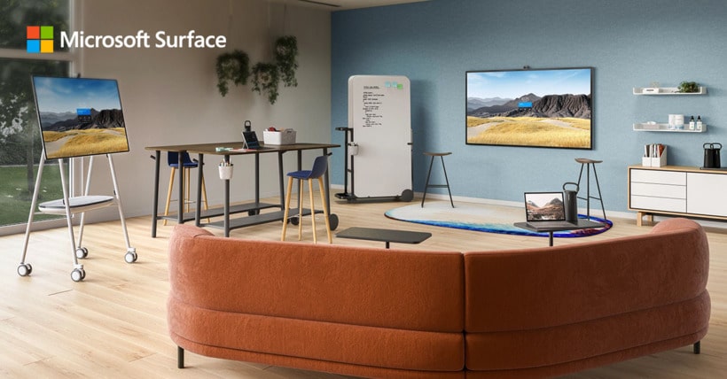 Microsoft Surface Hub 2S | 85" (215,9cm) | interaktives Whiteboard | i5 | 8GB | 128GB SSD |