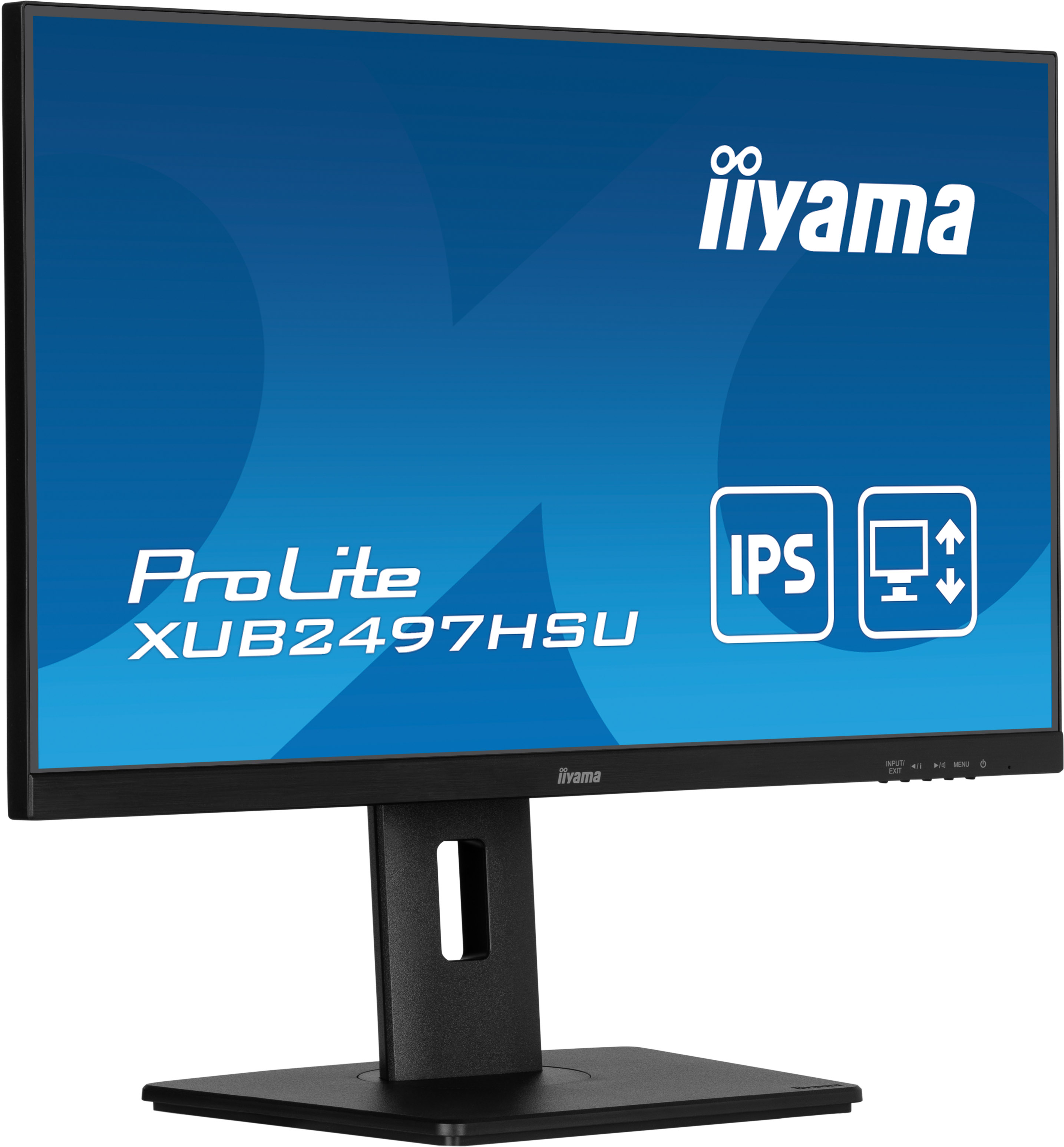 Iiyama ProLite XUB2497HSU-B2 | 23,8" IPS-Monitor, 100Hz, AdaptiveSync, höhenverstellbarer Standfuß, Edge-to-Edge-Design Iiyama ProLite XUB2497HSU-B2 | 23,8" IPS-Monitor, 100Hz, AdaptiveSync, höhenverstellbarer Standfuß, Edge-to-Edge-Design