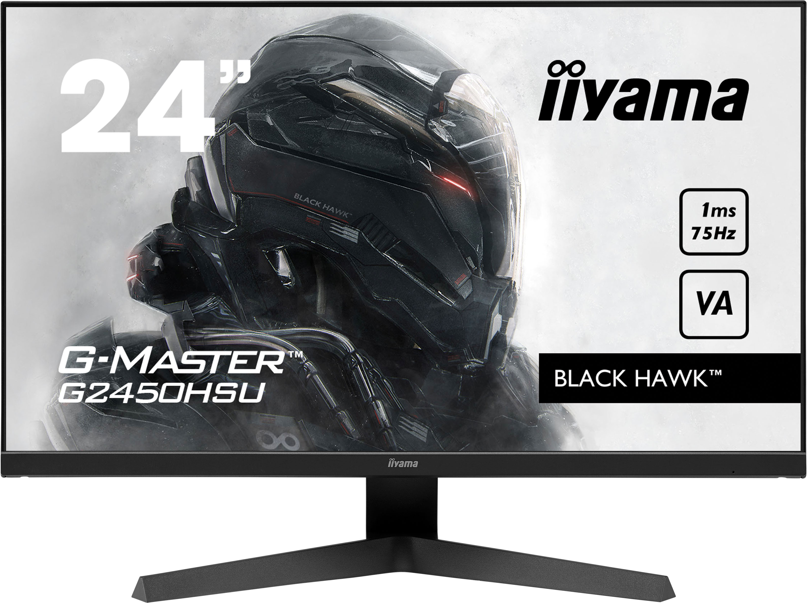 Iiyama G-MASTER G2450HSU-B1 BLACK HAWK | 23,8" (60cm) | Gaming Monitor