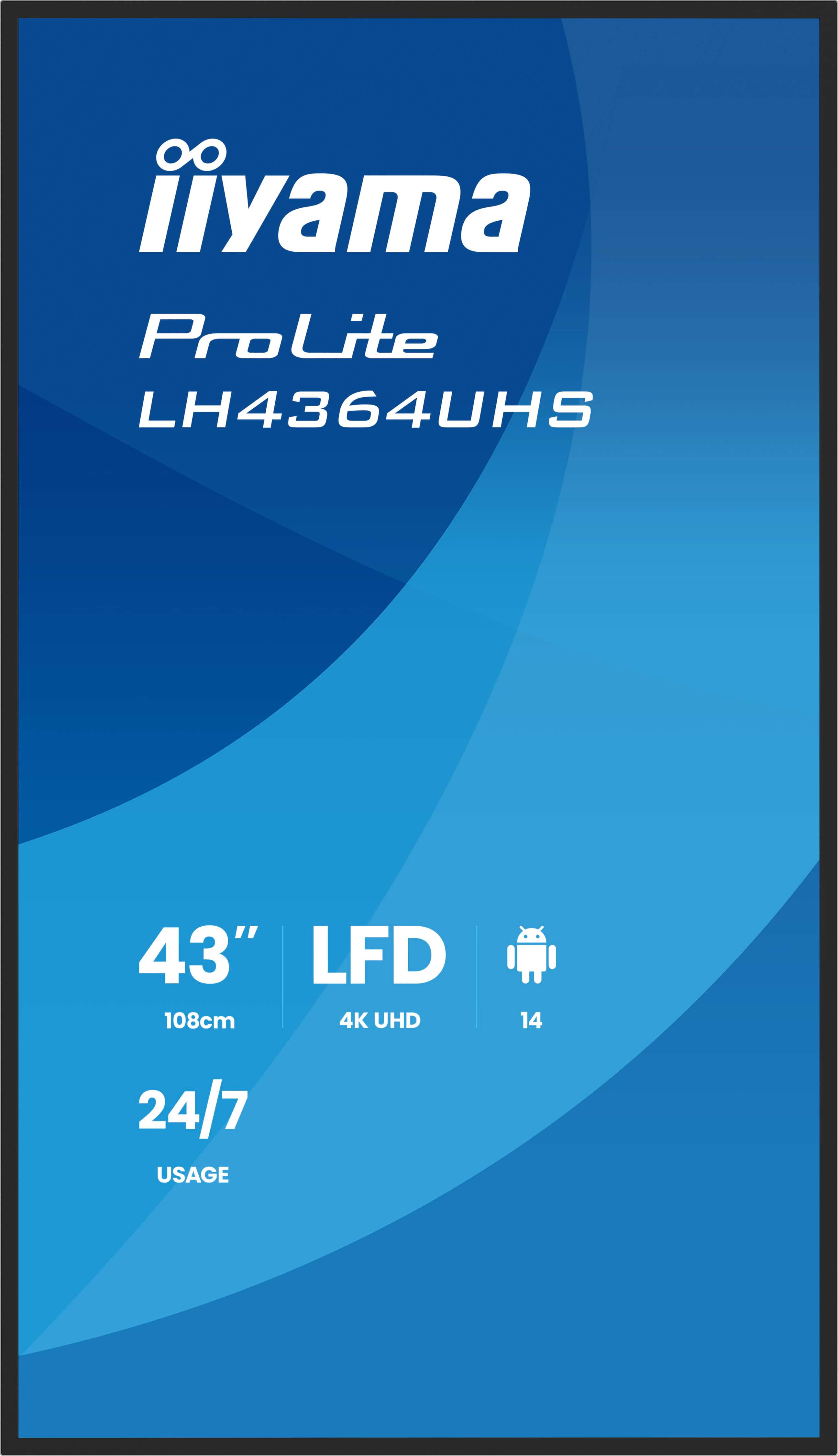 Iiyama ProLite LH4364UHS-B1AG | 43"