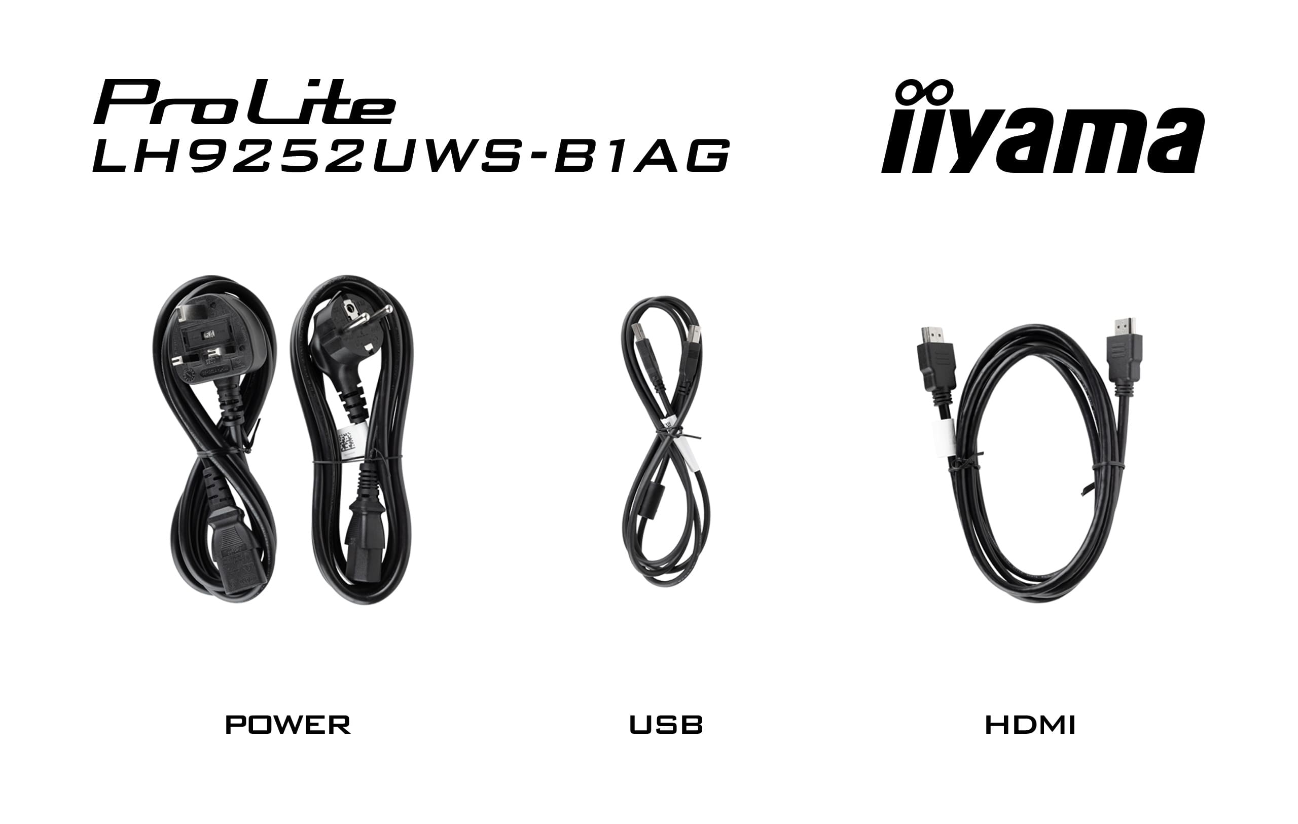 Iiyama ProLite LH9252UWS-B1AG | 92" | 5K | Indoor Display