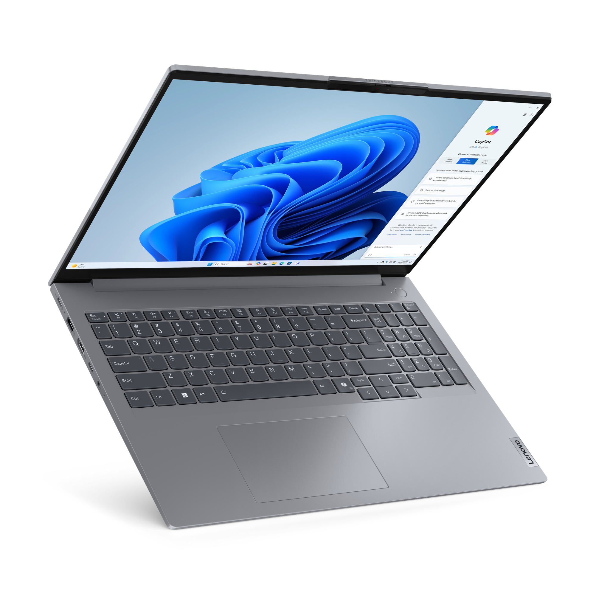 Lenovo ThinkBook-Serie | 16 AMD G7 | 16.0" WUXGA | R5 7535HS | 16GB RAM | 512GB SSD | Win 11 Pro Lenovo ThinkBook-Serie | 16 AMD G7 | 16.0" WUXGA | R5 7535HS | 16GB RAM | 512GB SSD | Win 11 Pro