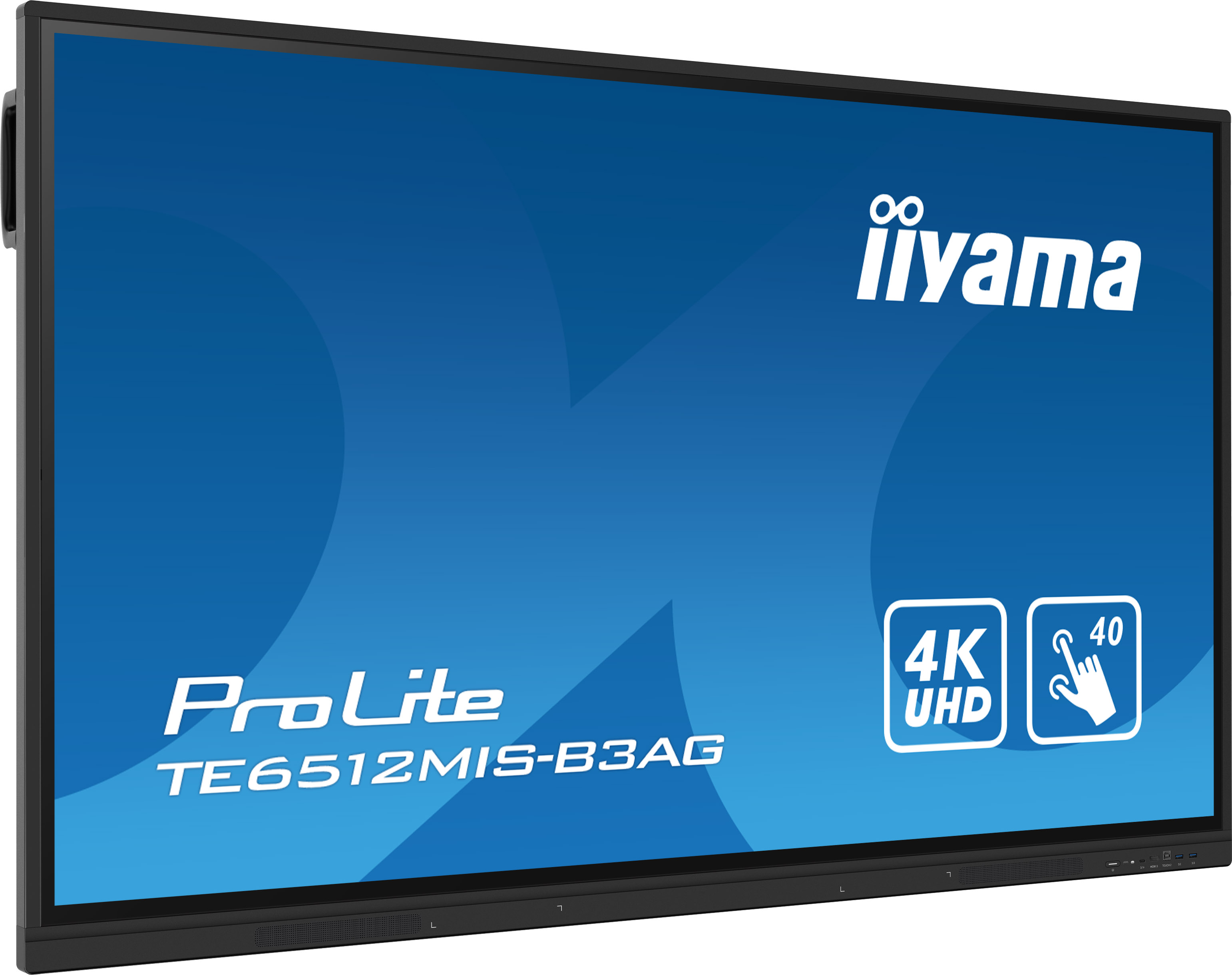 Iiyama ProLite TE6512MIS-B3AG | 65" UHD Touchscreen für hybrides Arbeiten & Lernen Iiyama ProLite TE6512MIS-B3AG | 65" UHD Touchscreen für hybrides Arbeiten & Lernen
