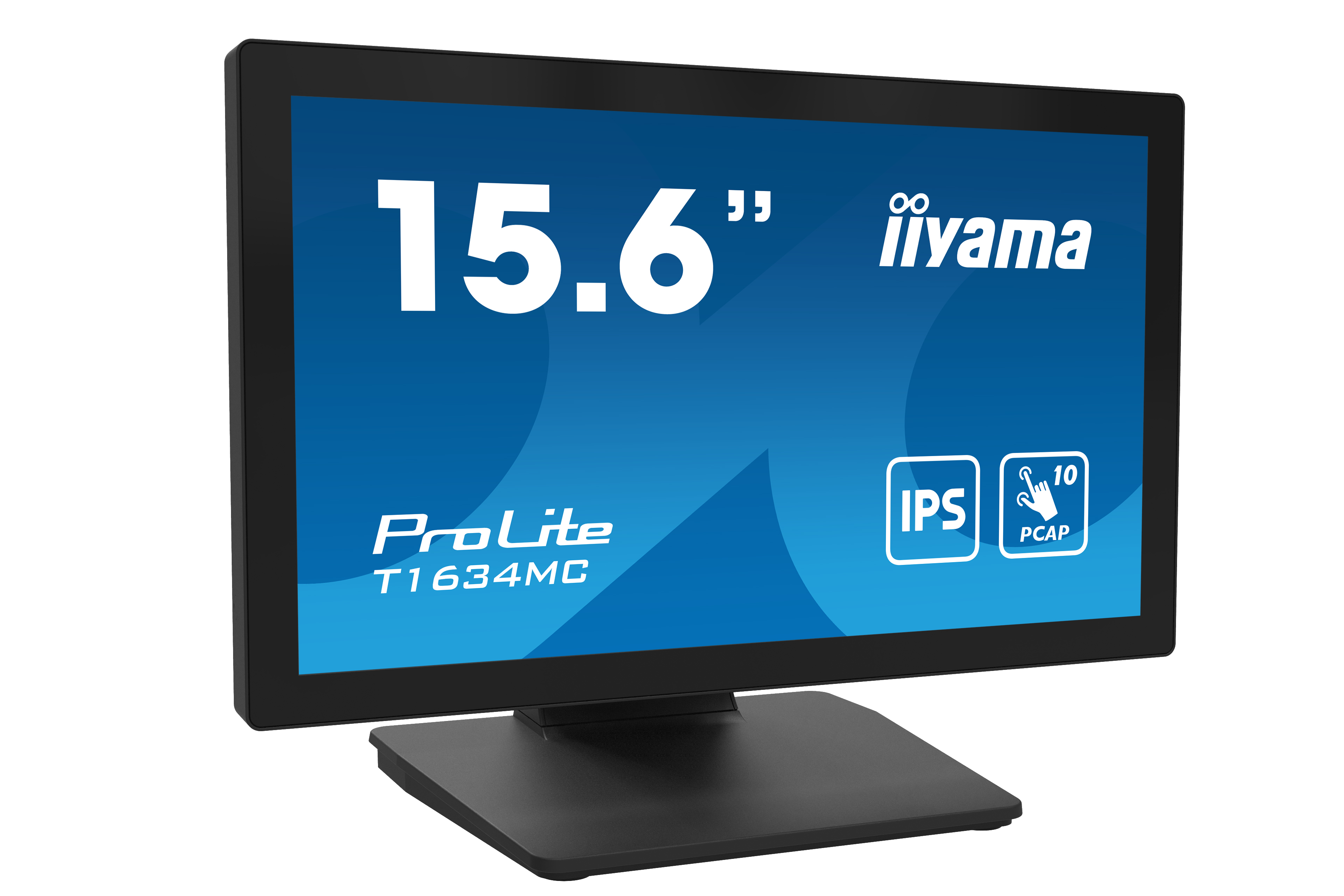 Iiyama ProLite T1634MC-B1S | 15,6" | Full HD Monitor mit P-Cap 10-Punkt-Multitouch