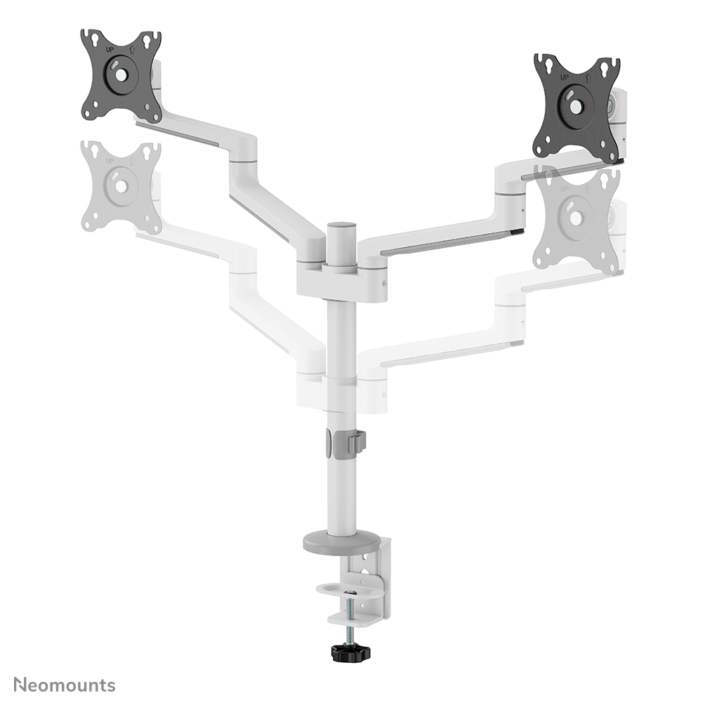 Neomounts DS60-425WH2 Monitorarm 17-27" - platzsparend Neomounts DS60-425WH2 Monitorarm 17-27" - platzsparend