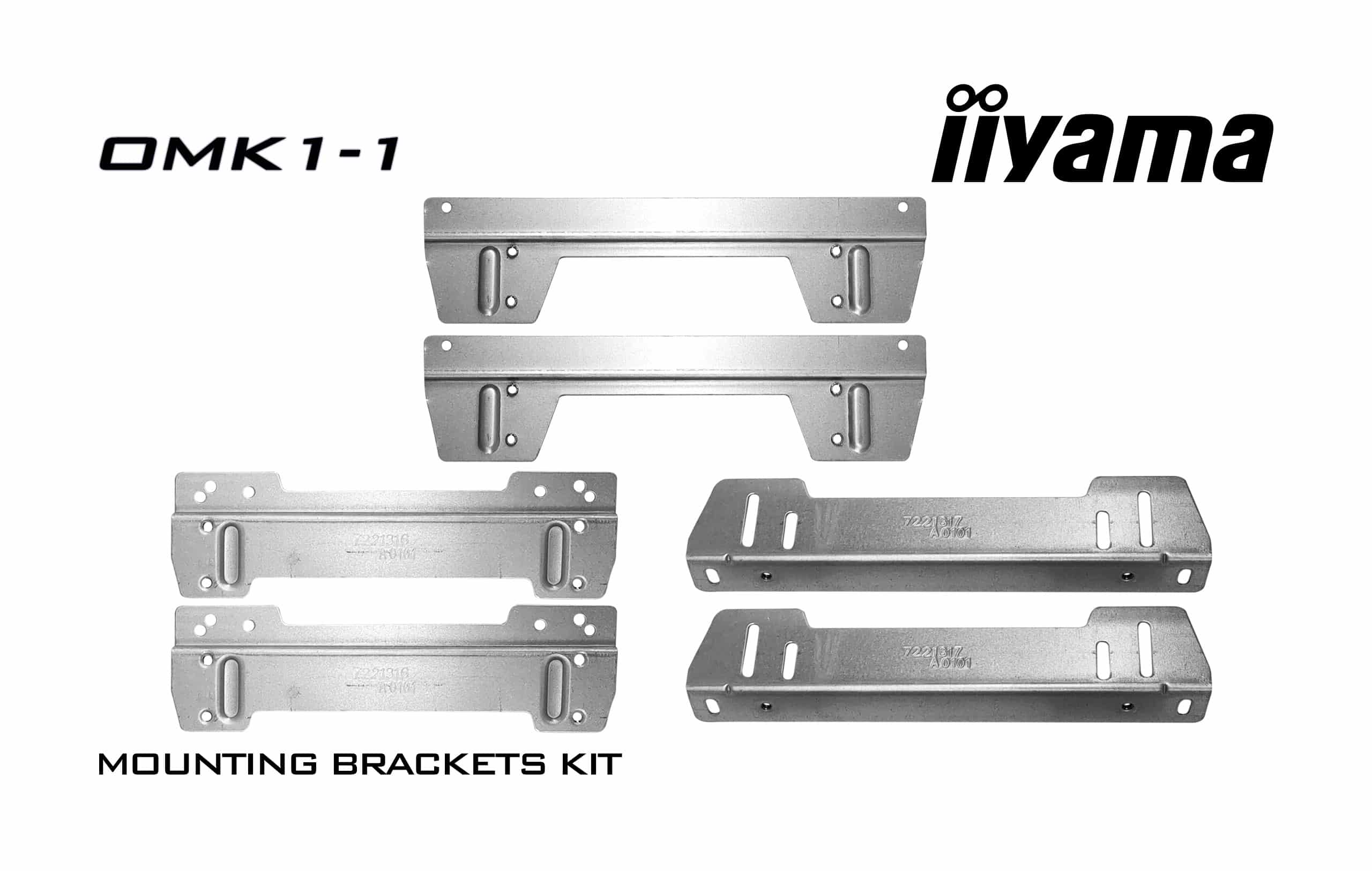 Iiyama Open-Frame | 34er-Serie | OMK1-1 | Befestigungswinkel-Kit