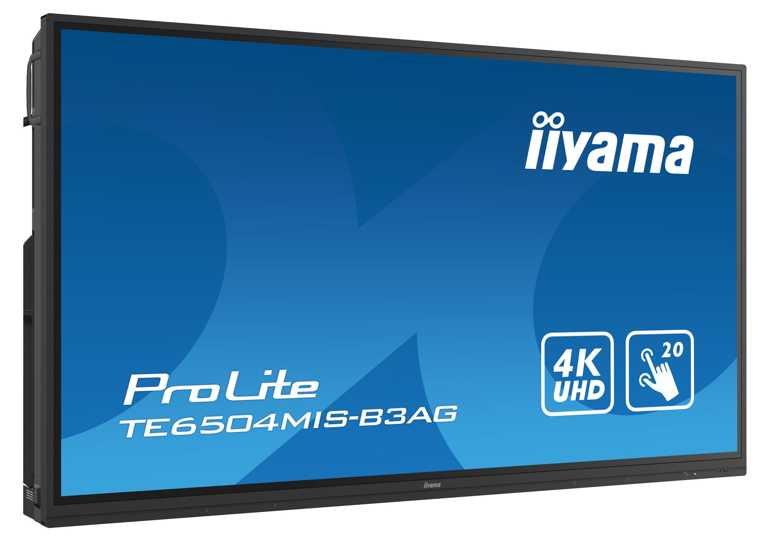Iiyama ProLite TE6504MIS-B3AG | 65" (163,9) | LCD-Touchscreen-Display mit 4K-Auflösung und integrierter Whiteboard-Software