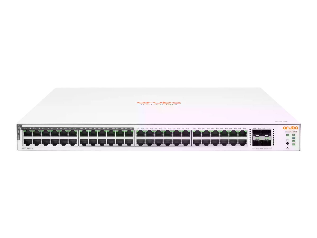Switch HPE Aruba 48 Port Gigabit 24x PoE+ 370W + 4x SFP