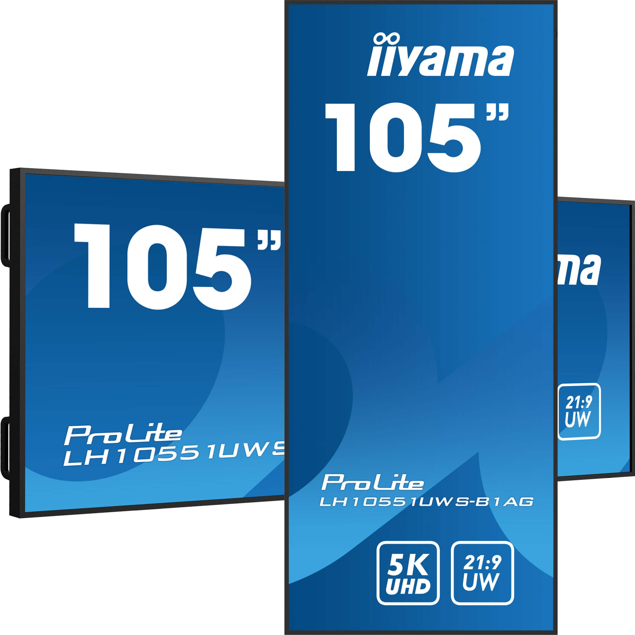 Iiyama ProLite LH10551UWS-B1AG | 105" 5K Ultra-Wide 21:9 Panorama Display für Digital Signage & Einzelhandel Iiyama ProLite LH10551UWS-B1AG | 105" 5K Ultra-Wide 21:9 Panorama Display für Digital Signage & Einzelhandel