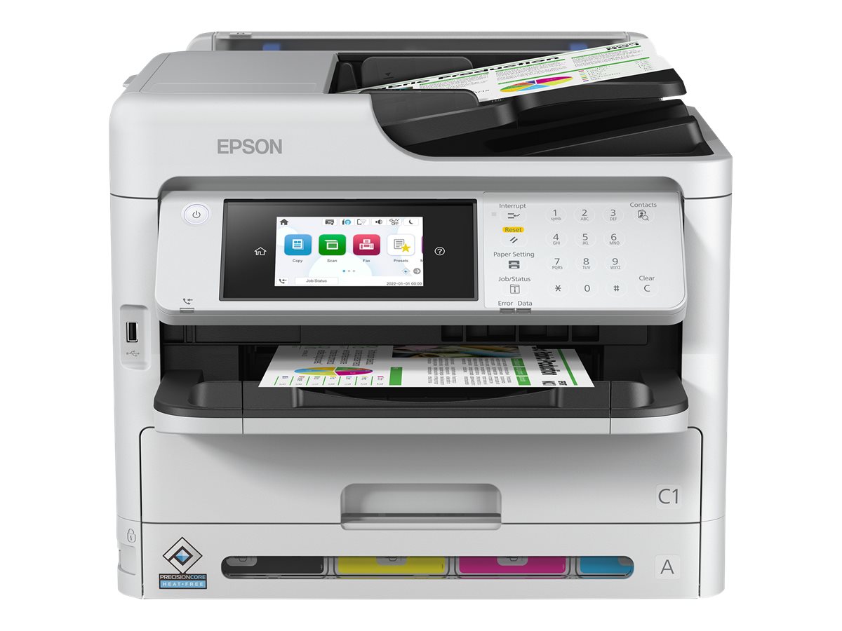 Epson Multifunktionsdrucker Tinte Farbe WorkForce Pro WF-C5890DWF BAM 