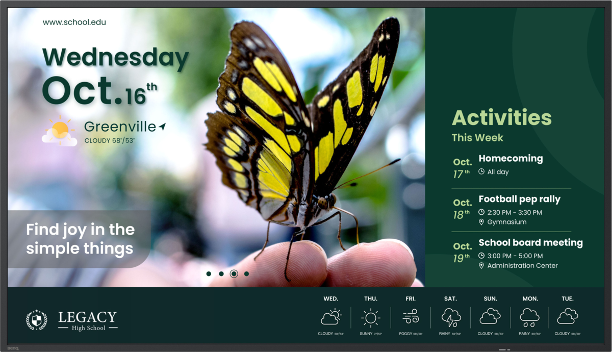 BenQ ST5504 | 55" | 4K Digital Signage Display