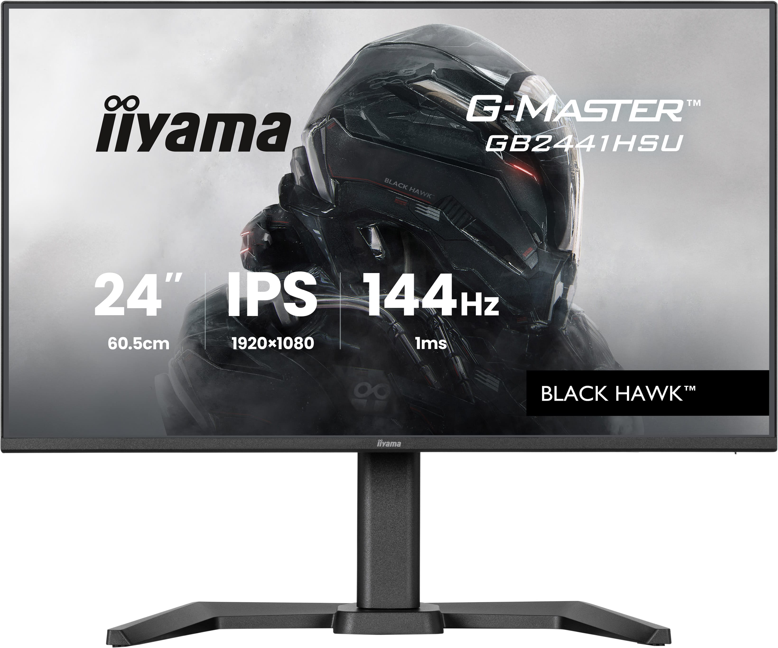 Iiyama G-MASTER GB2441HSU-B1 | 24" Full HD IPS 144Hz Gaming Monitor