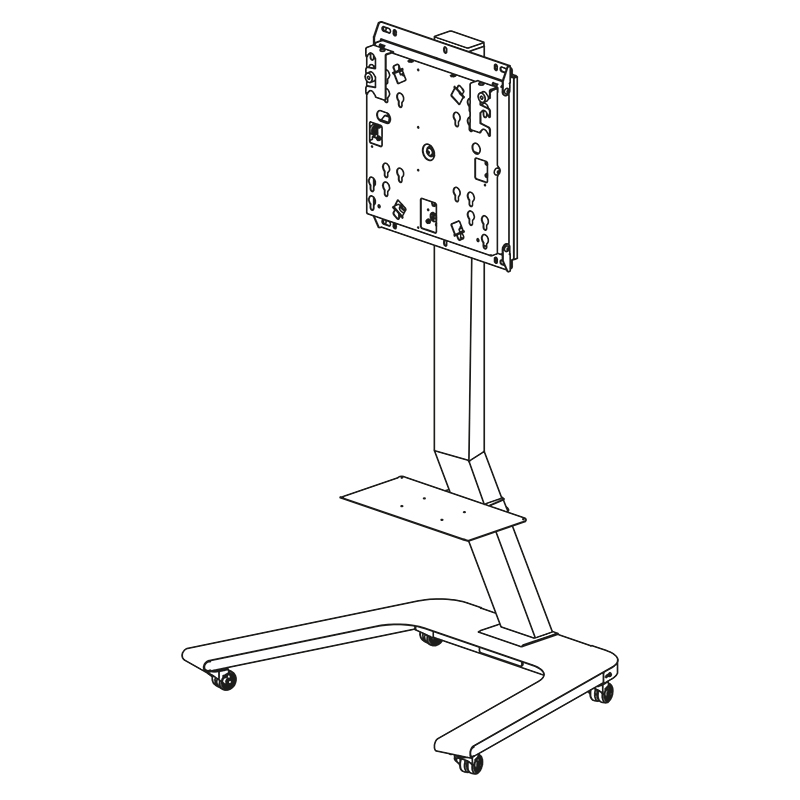 HAGOR ST SA Flip II 55″ | displayspezifisch für Samsung WM55H und WM55R