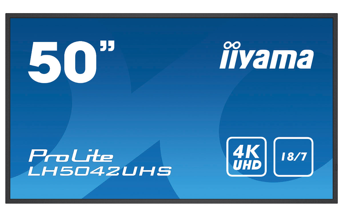 Iiyama ProLite LH5042UHS-B3 | 49,3" (125,7cm) | 4K UHD-Grafik
