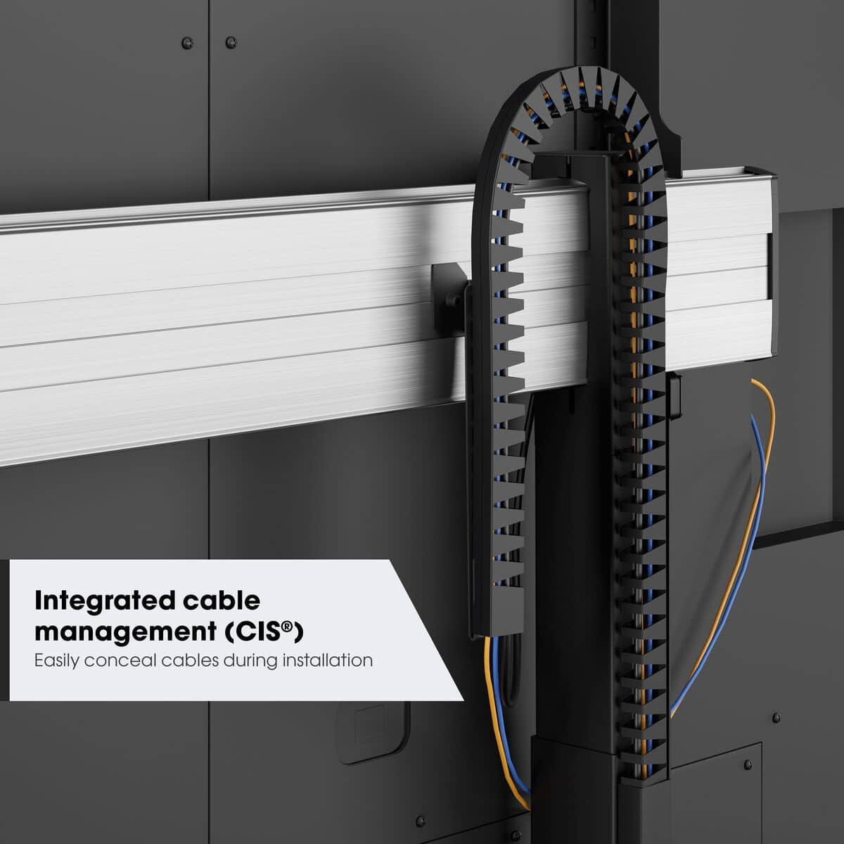 Vogels RISE 2008 Boden-Wand-Lösung mit motorisiertem Display-Liftsystem | 55" bis zu 86" Vogels RISE 2008 Boden-Wand-Lösung mit motorisiertem Display-Liftsystem | 55" bis zu 86"