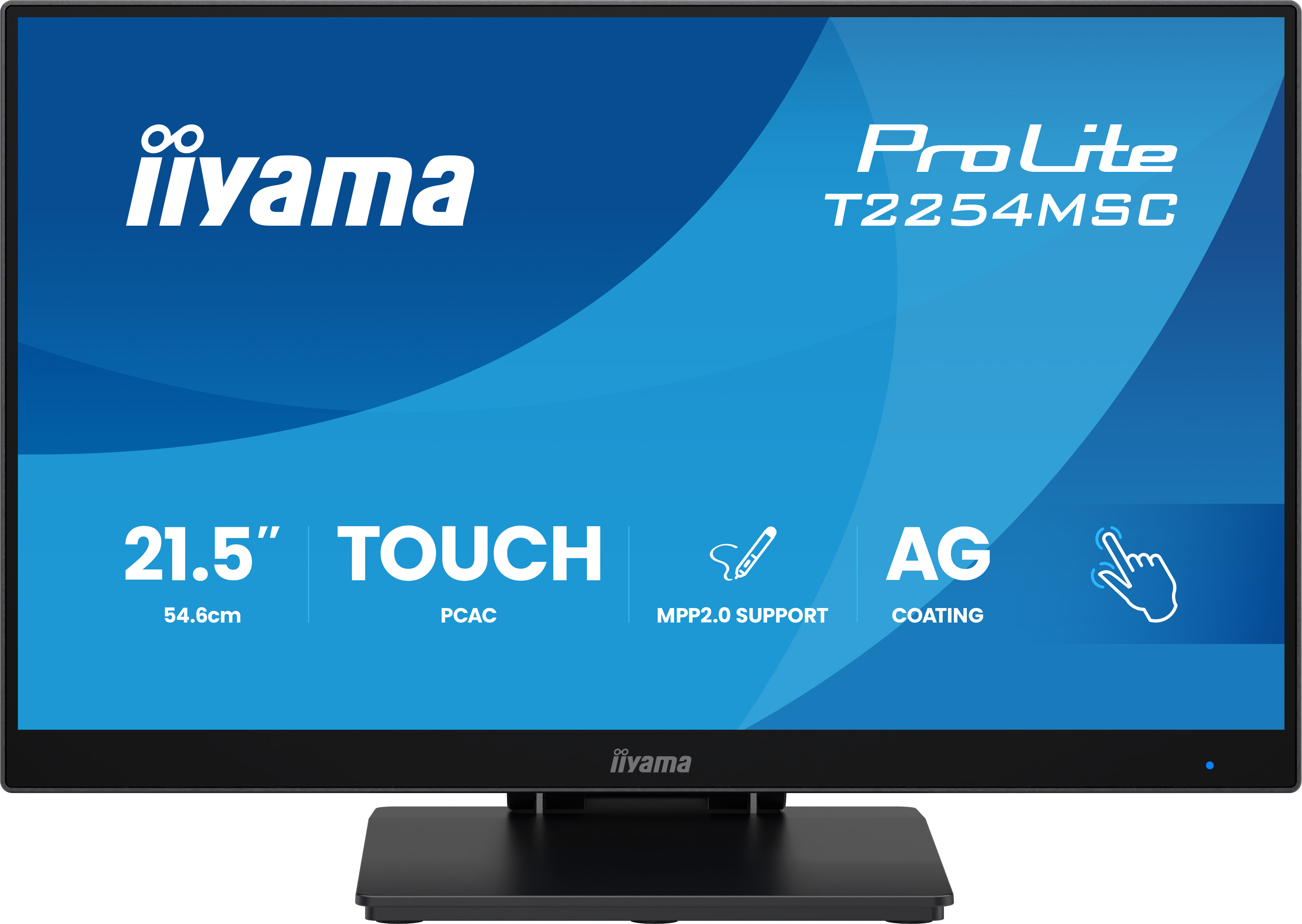 Iiyama ProLite T2254MSC-B2AG | 21,5″ Full-HD Touchscreen Monitor mit IPS-Panel & Stylus-Unterstützung