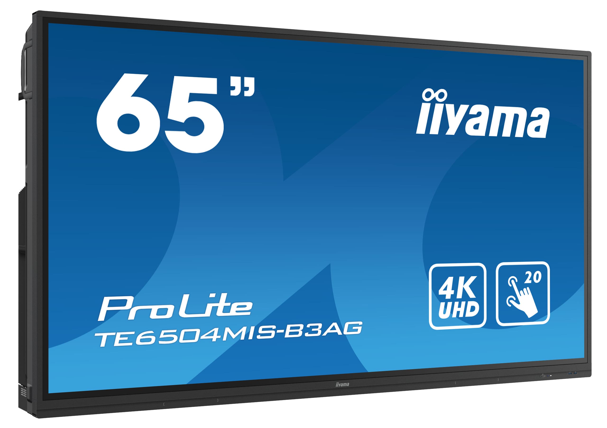 Iiyama ProLite TE6504MIS-B3AG | 65" (163,9) | LCD-Touchscreen-Display mit 4K-Auflösung und integrierter Whiteboard-Software