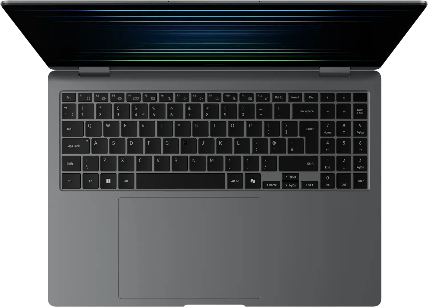 Samsung Galaxy Book 5 Pro 360 | 16" WQXGA+ | Intel Core Ultra 7 | 32GB LPDDR5x | 1TB SSD | Windows 11 Pro | Grau | Notebook