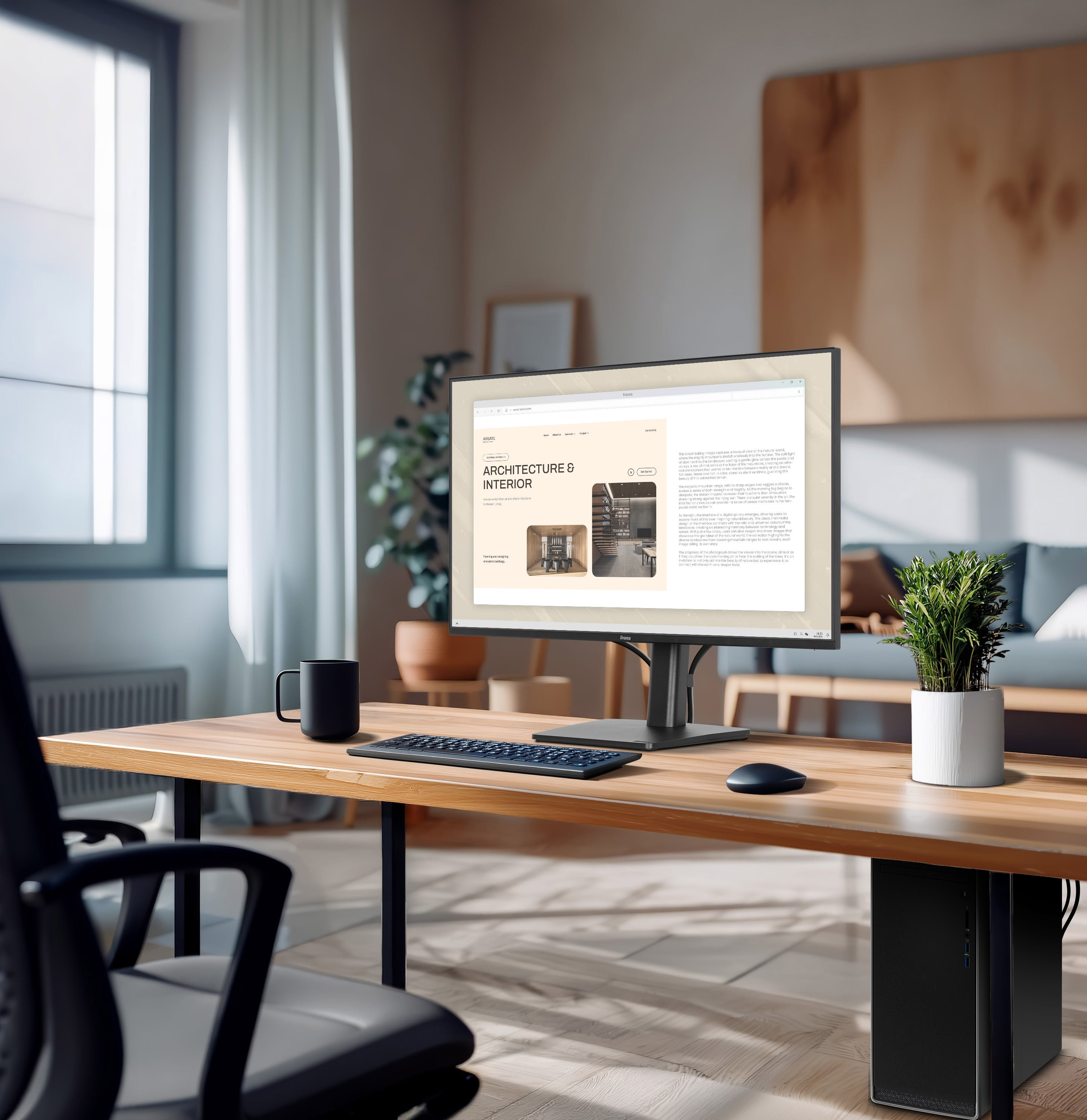 Iiyama ProLite XB2791HS-B1 | 27" Full HD IPS Monitor 120Hz Ergonomisch Höhenverstellbar Eye Care