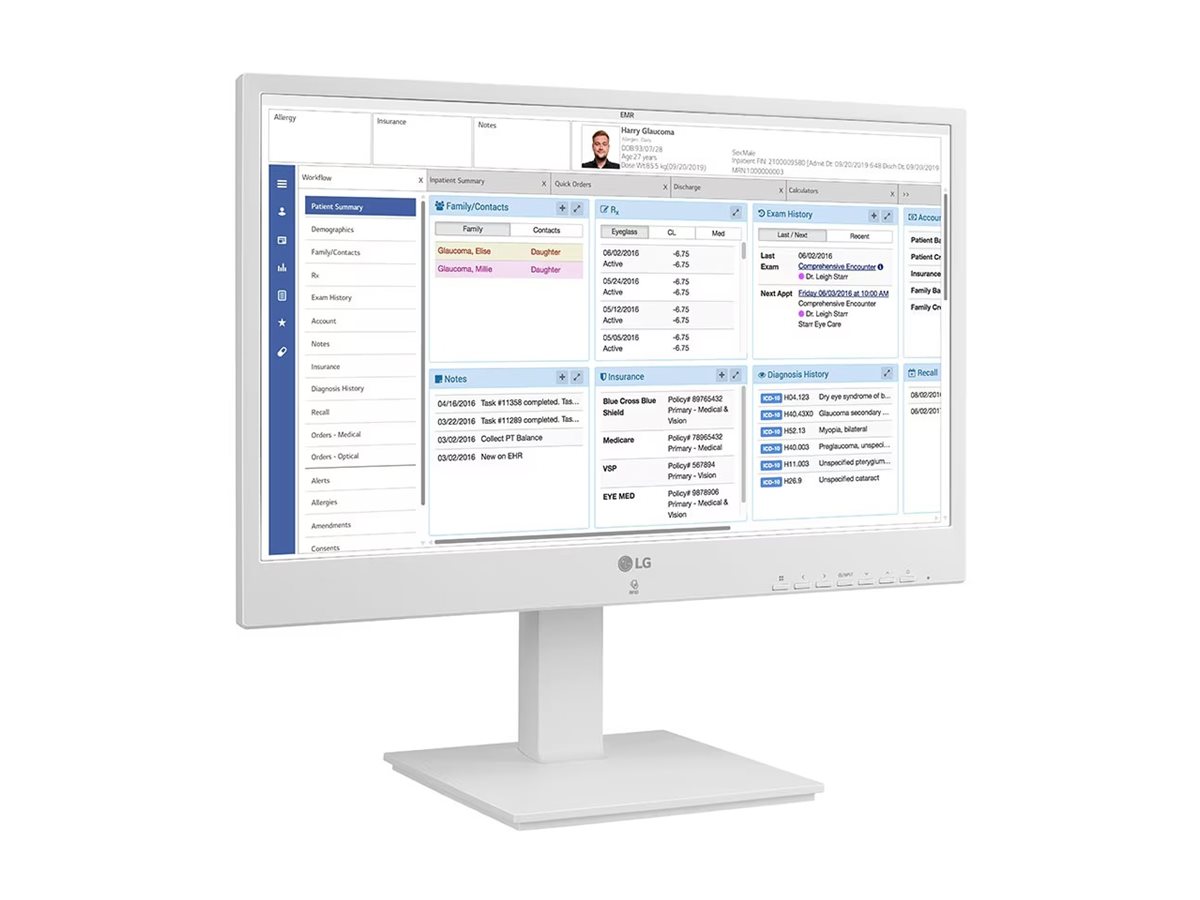LG All-in-One Thin Client 24CR670N-6P | 24" | Intel Celeron N5105 | 8 GB RAM | 256 GB SSD | Webcam