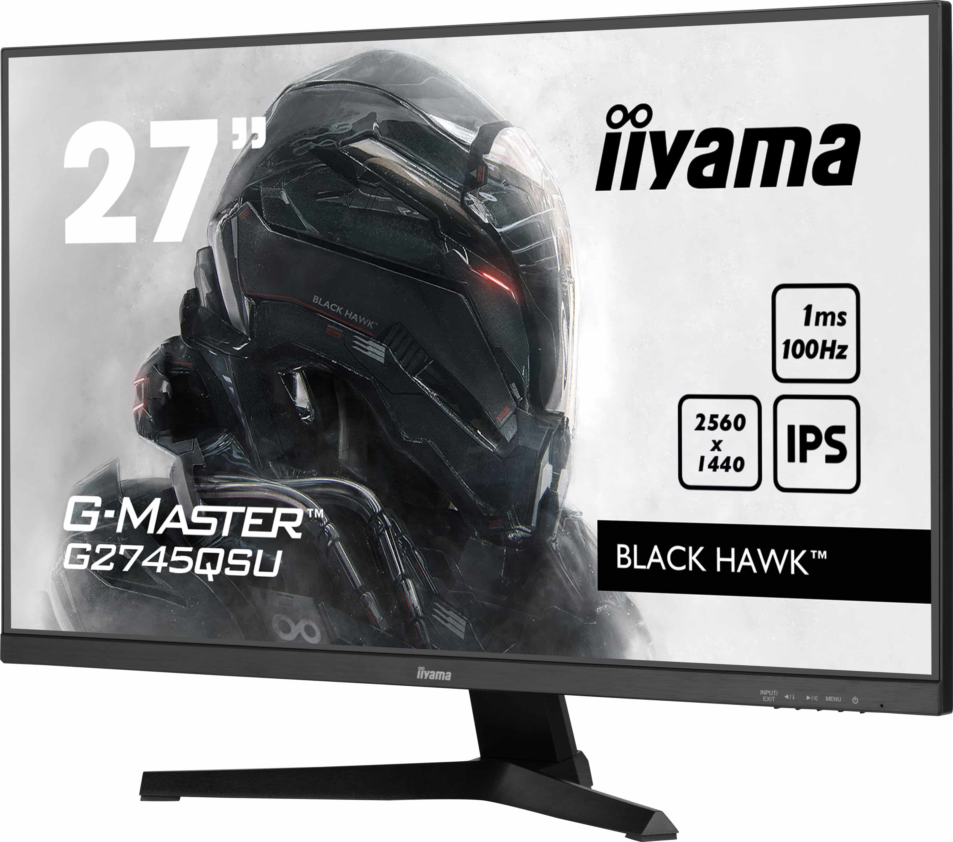 Iiyama G-MASTER G2745QSU-B2 | 27" WQHD Gaming-Monitor (100Hz, IPS, 1ms MPRT) Iiyama G-MASTER G2745QSU-B2 | 27" WQHD Gaming-Monitor (100Hz, IPS, 1ms MPRT)