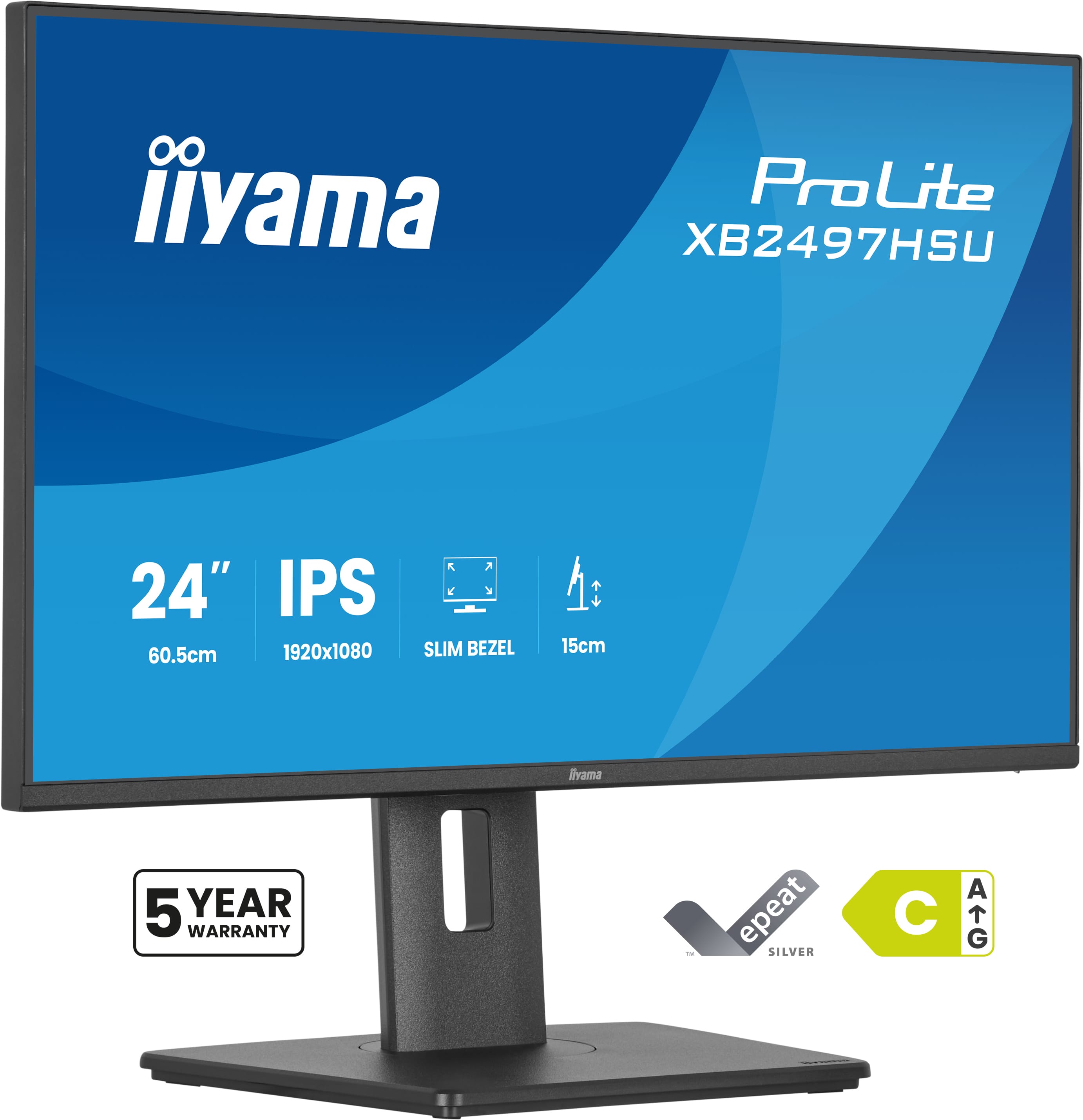 iiyama ProLite XB2497HSU-B1 24 Zoll IPS Monitor