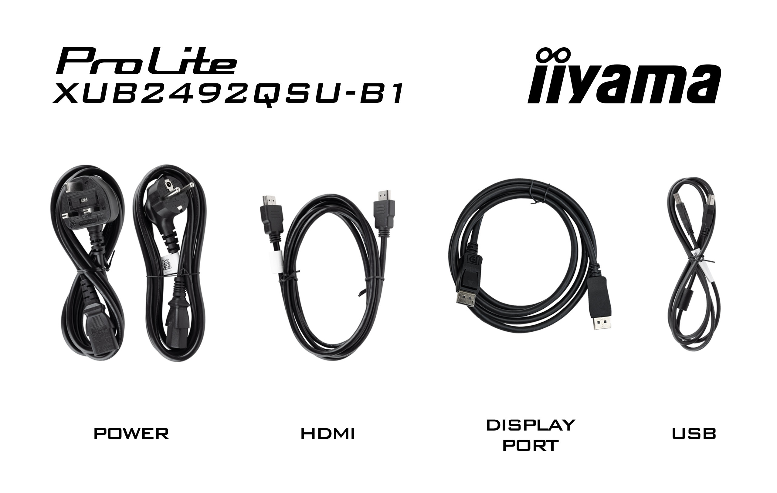 Iiyama ProLite XUB2492QSU-B1 | 24" Monitor mit WQHD-Auflösung