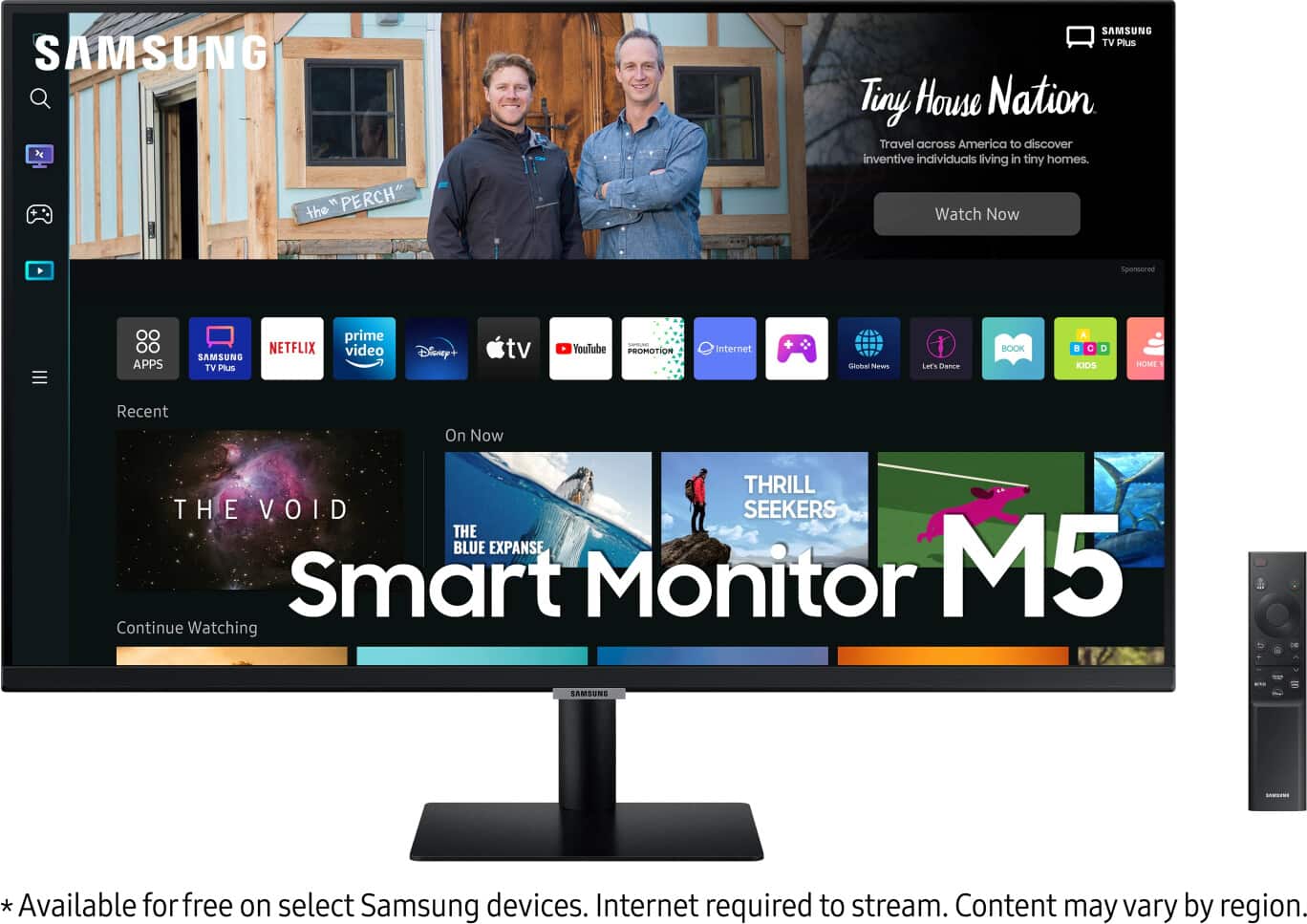 Samsung Smart Monitor | 32"(81,28cm) | FHD | HDR | Lautsprecher | M5B