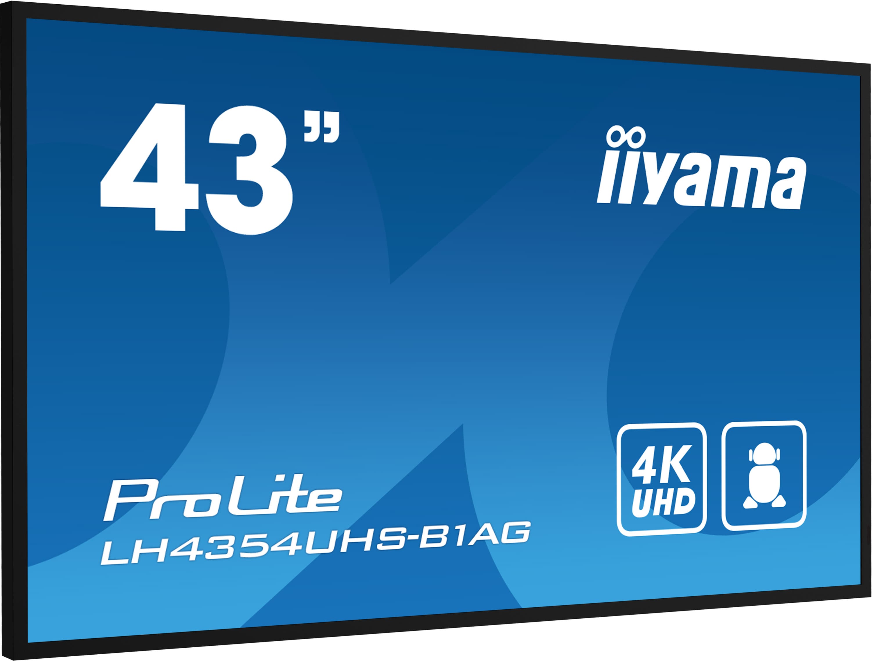 Iiyama ProLite LH4354UHS-B1AG | 42.5" | 4K UHD-Auflösung, 24/7