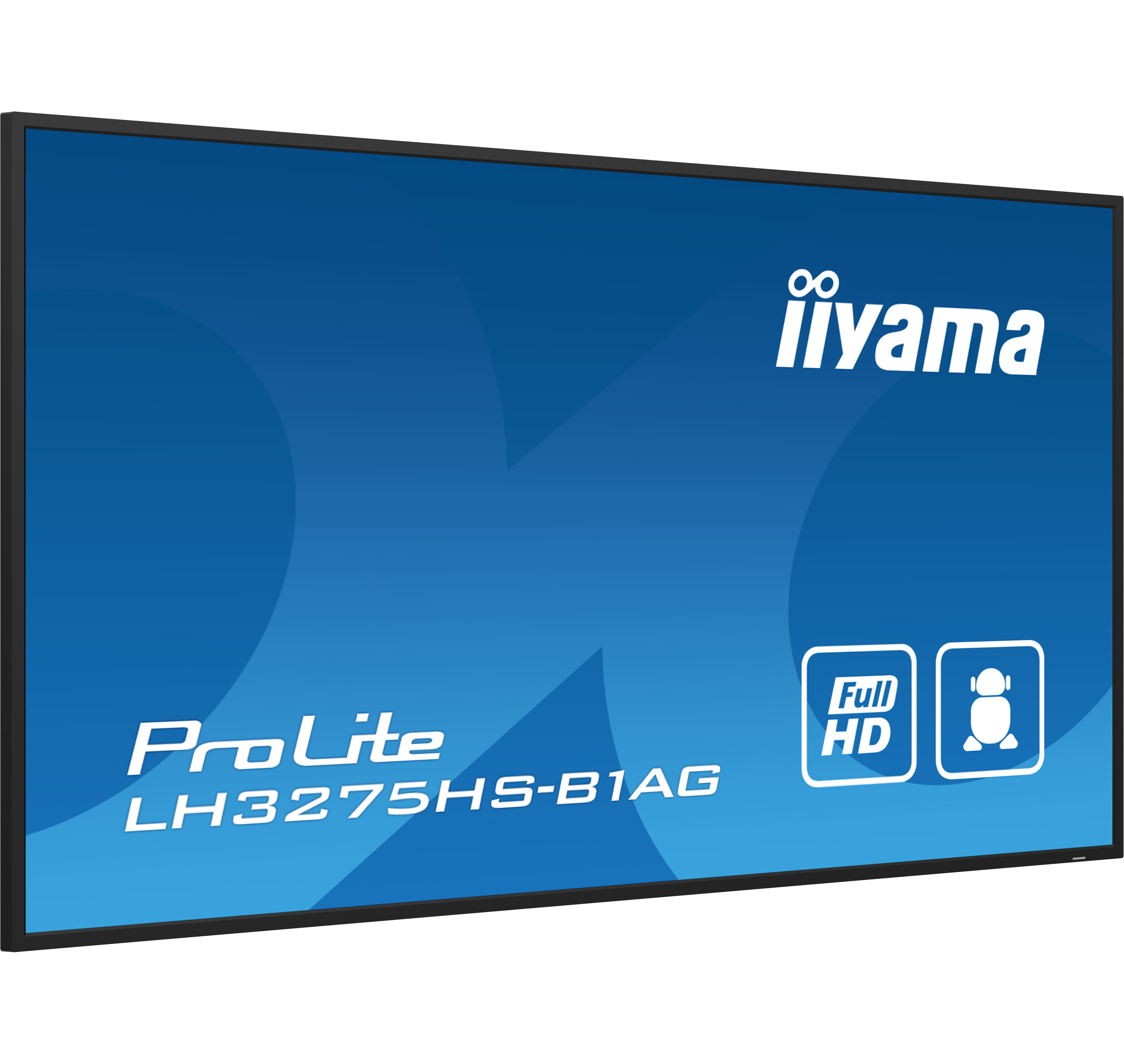 Iiyama ProLite LH3275HS-B1AG | 32" 4K UHD Digital Signage Display – 24/7 Betrieb, Android OS, Intel® SDM, FailOver