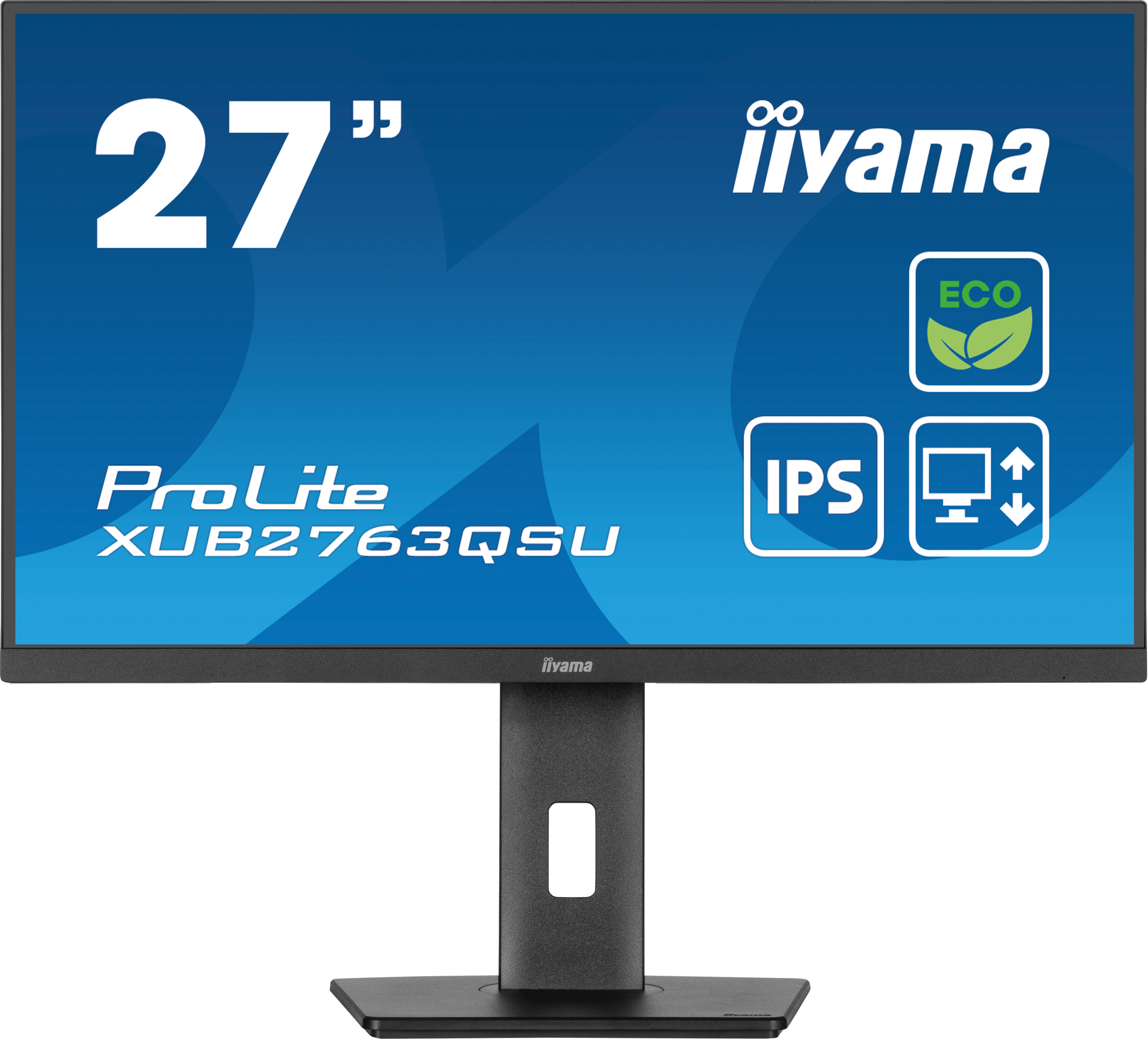 Iiyama ProLite XUB2763QSU-B1 | 27" Monitor mit IPS-Panel-Technologie, QHD -Auflösung, Energieklasse B Iiyama ProLite XUB2763QSU-B1 | 27" Monitor mit IPS-Panel-Technologie, QHD -Auflösung, Energieklasse B