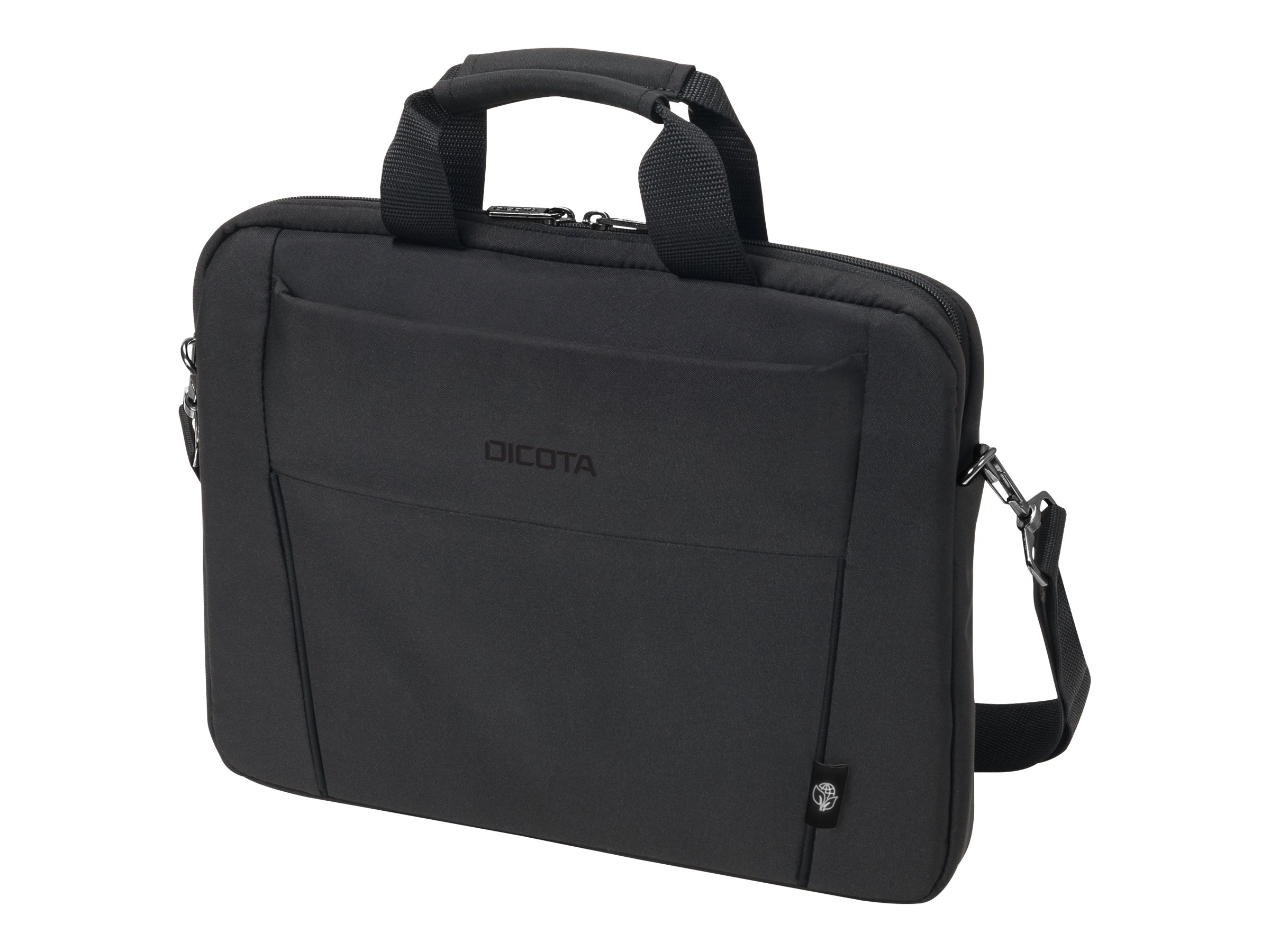 DICOTA Eco Slim Case BASE - Notebook-Tasche - 39.6 cm - 15" - 15.6" - Schwarz