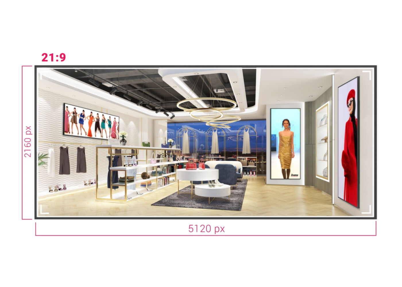 iiyama 21:9 Ultra-Wide Display